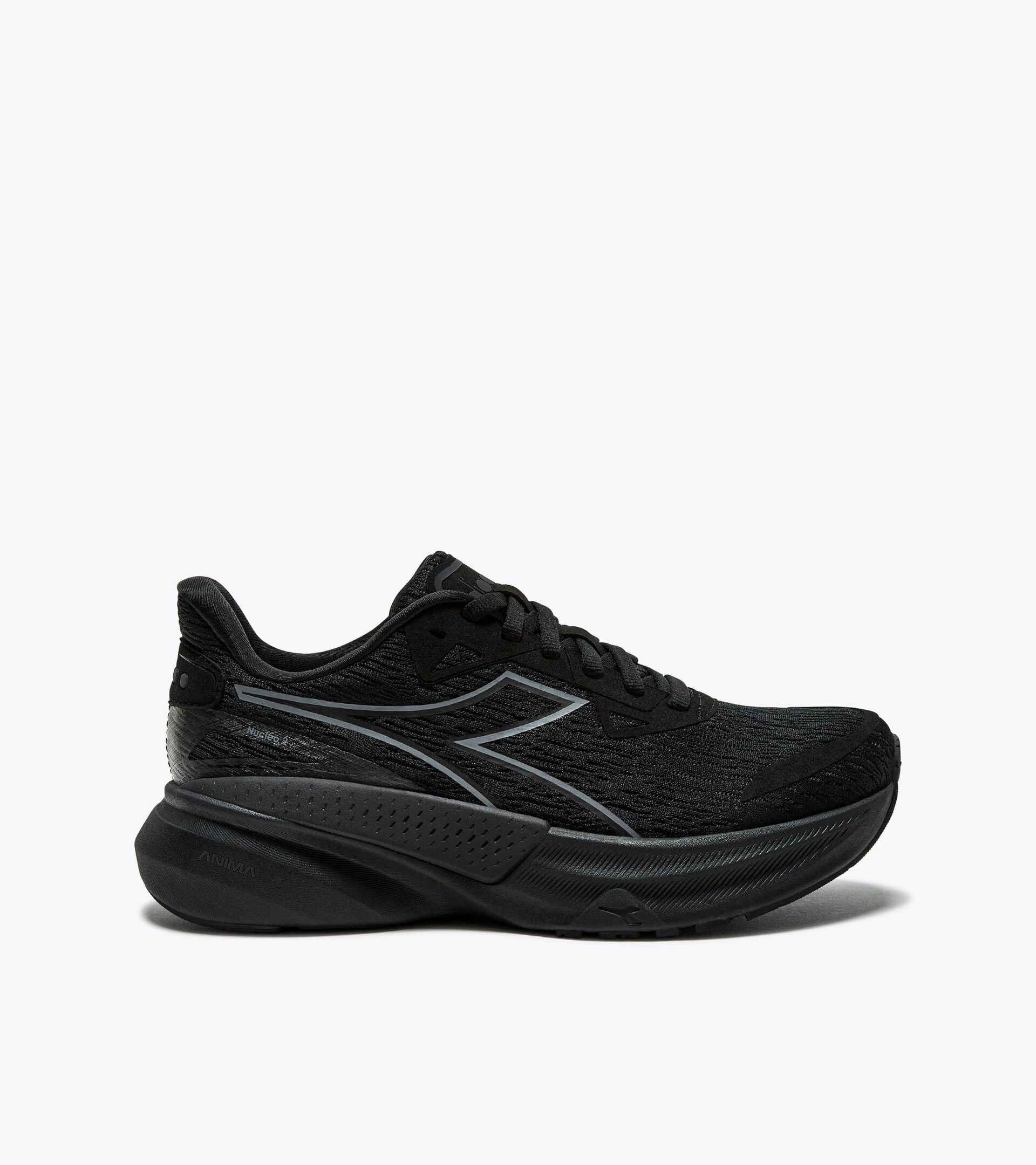 Running shoe - Comfort and stability - Women&rsquo;s NUCLEO 2 W BLACK/BLACK - Diadora