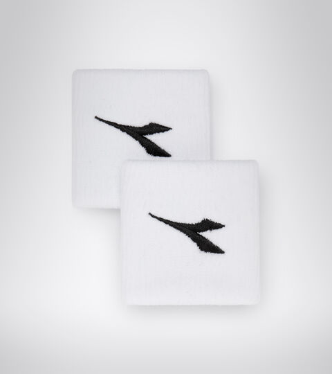 Serre-poignets contre la transpiration - Unisexe WRISTBANDS BLANC/NOIR (C0351). - Diadora