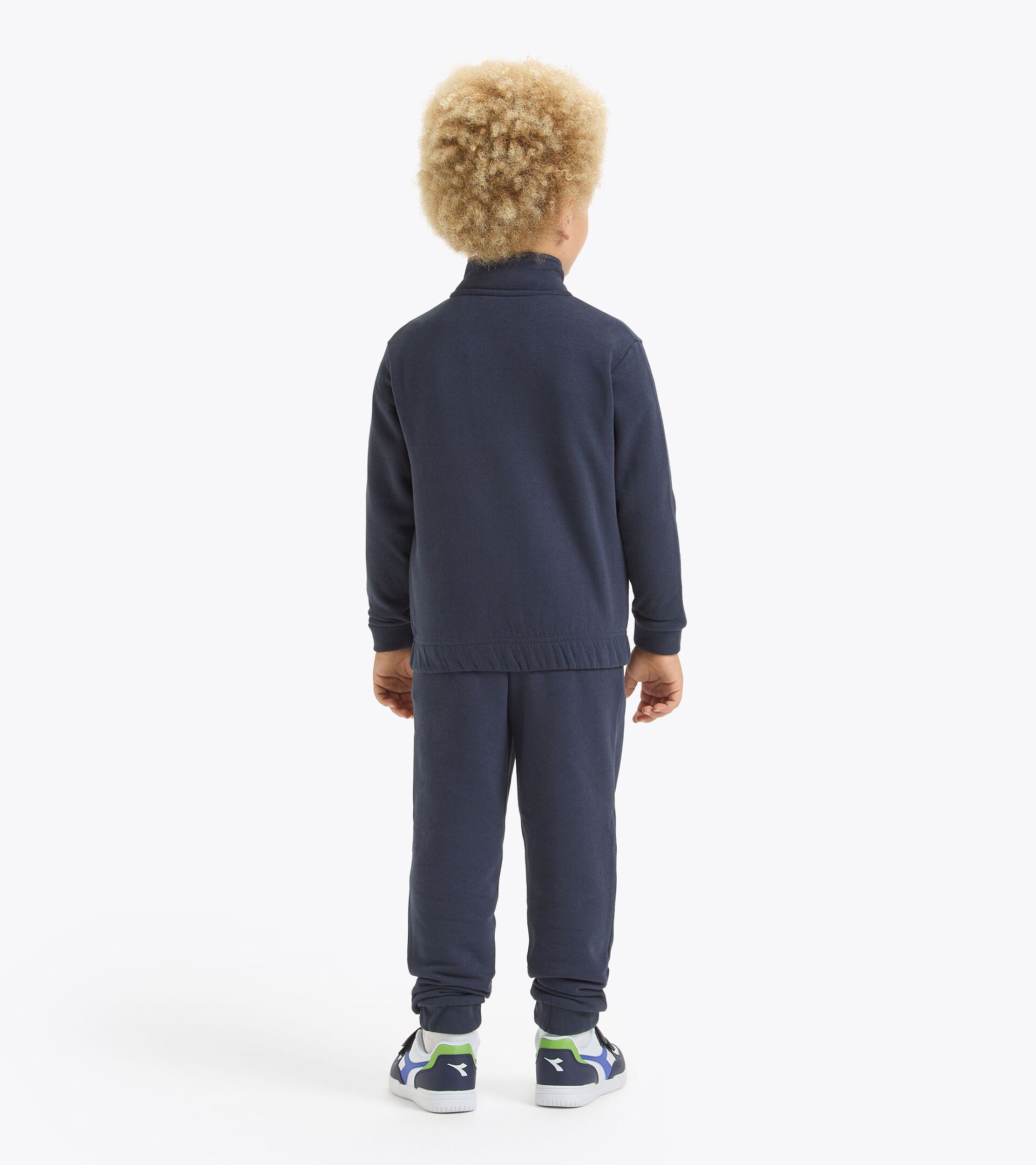 Tuta sportiva - Bambino JB. TRACKSUIT FZ NEON BLU CLASSICO - Diadora