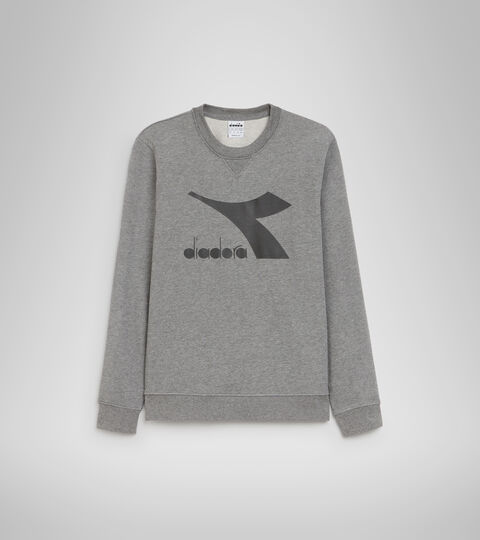 SWEATSHIRT CREW CHROMIA, GRIS OSCURO MELANGE Sudadera deportiva - Hombre SWEATSHIRT CREW CHROMIA GRIS OSCURO MELANGE - Diadora