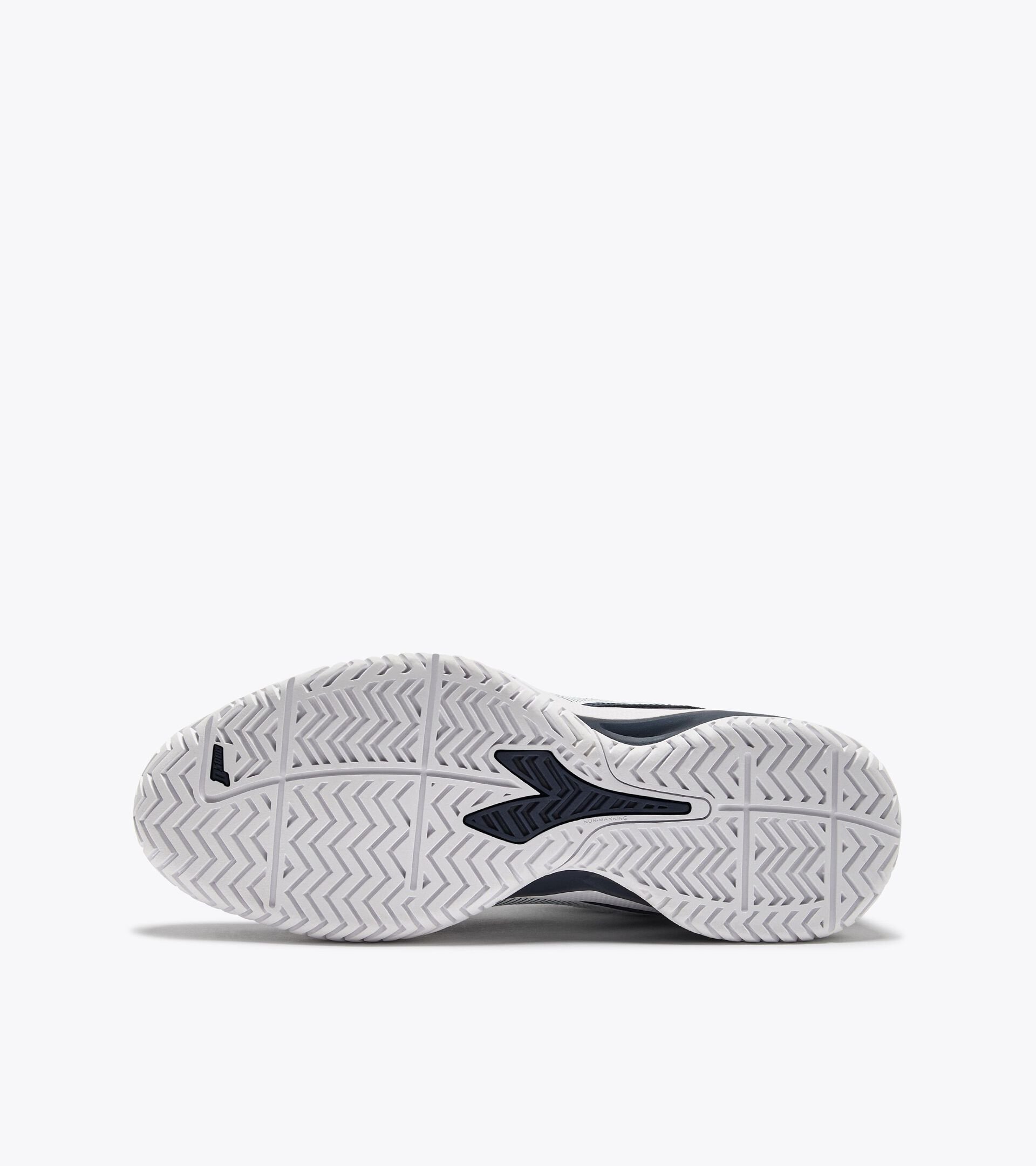 Tennis shoe for hard surfaces and clay courts - Protection and cushioning - Men’s BLUSHIELD TORNEO 3 AG BLUE CORSAIR/WHITE - Diadora