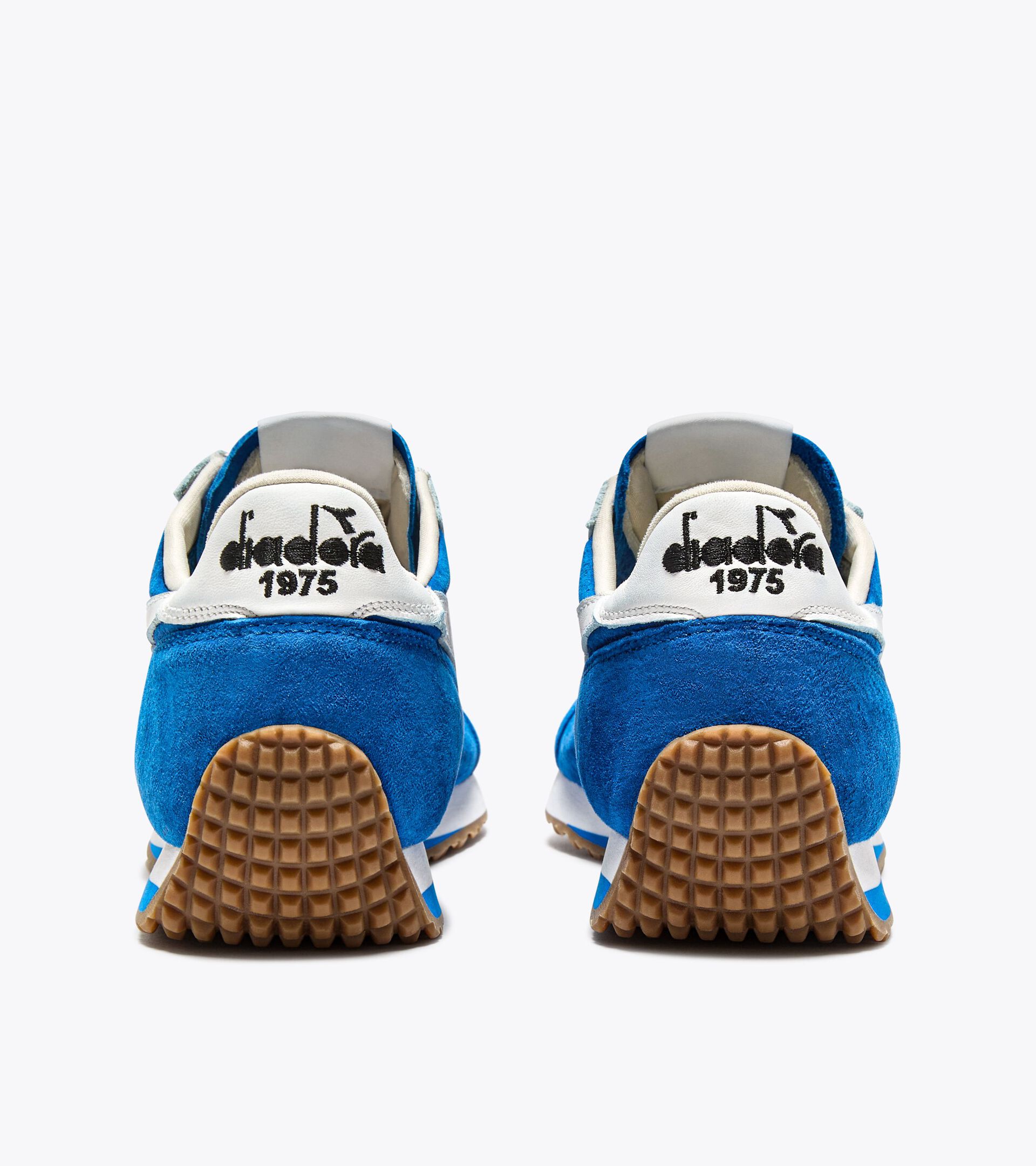 Heritage low-profile leather sneaker - All-gender EQUIPE '75 SW MICRO BLUE - Diadora