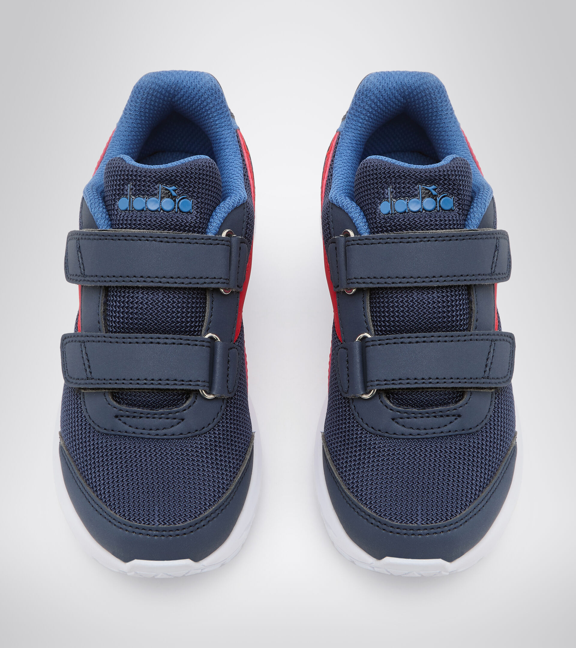 Zapatilla de running - Unisex niños FALCON JR V LIRIO NEGRO/AZUL FEDERAL - Diadora