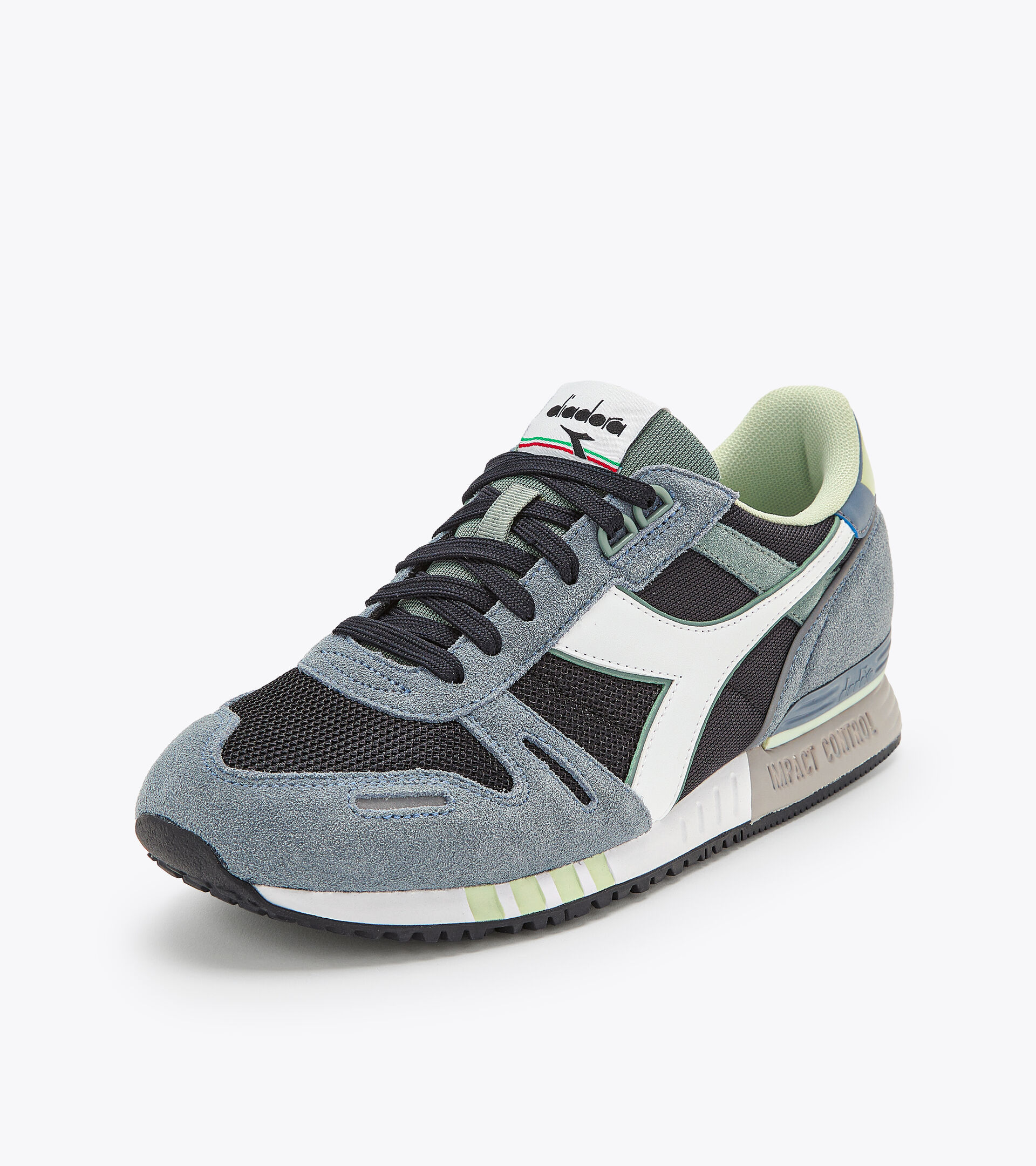 Sports shoes - Men  TITAN FLINT STONE/MIDNIGHT NAVY - Diadora