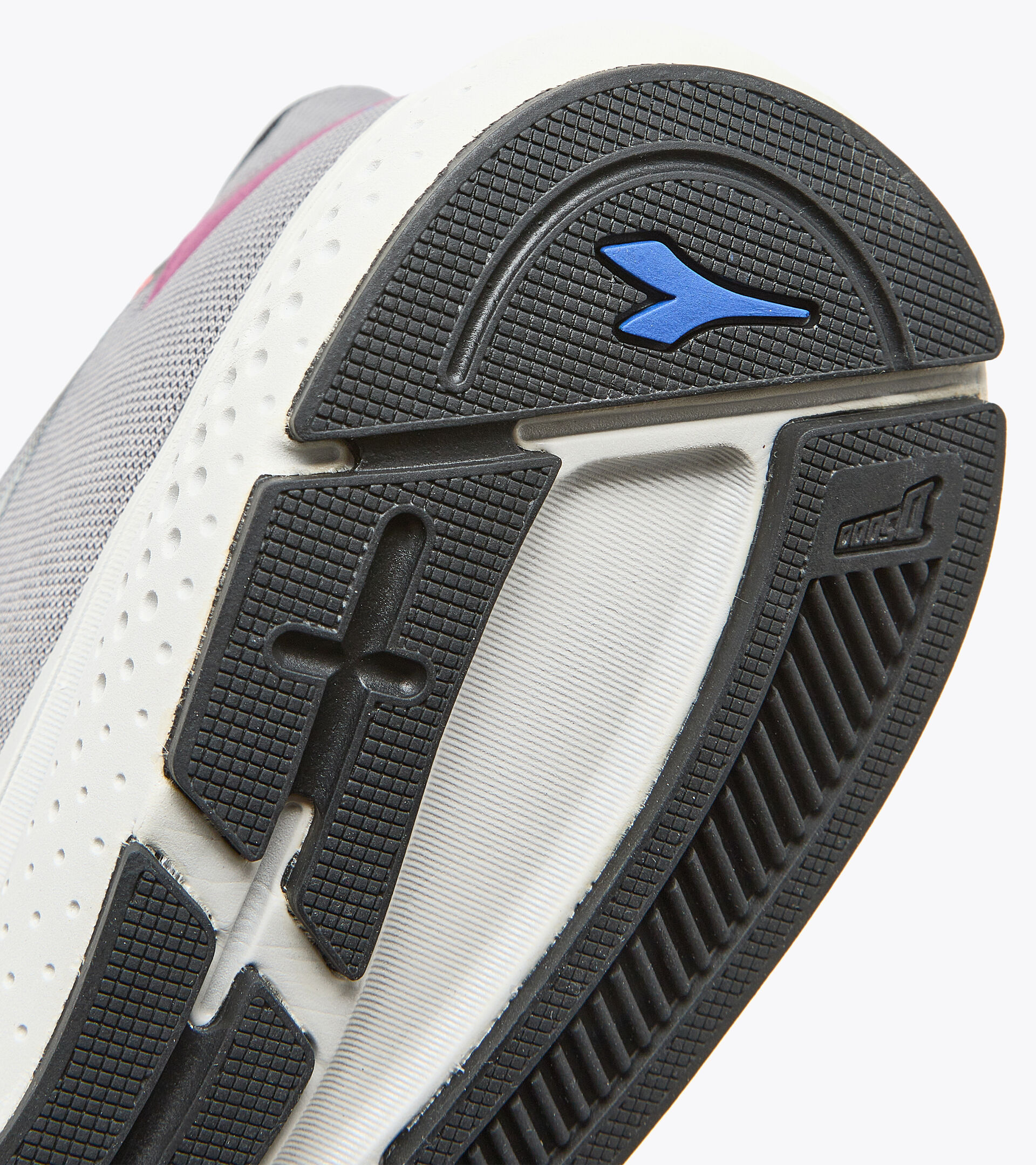 Chaussures de running - Homme PASSO 2 GRIS ACIER/ARGENT - Diadora