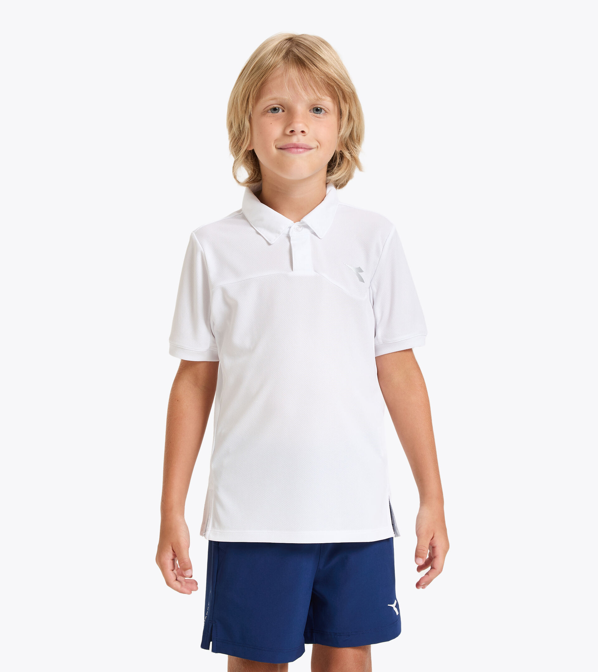 Polo de tennis - Junior J. POLO COURT BLANC VIF - Diadora