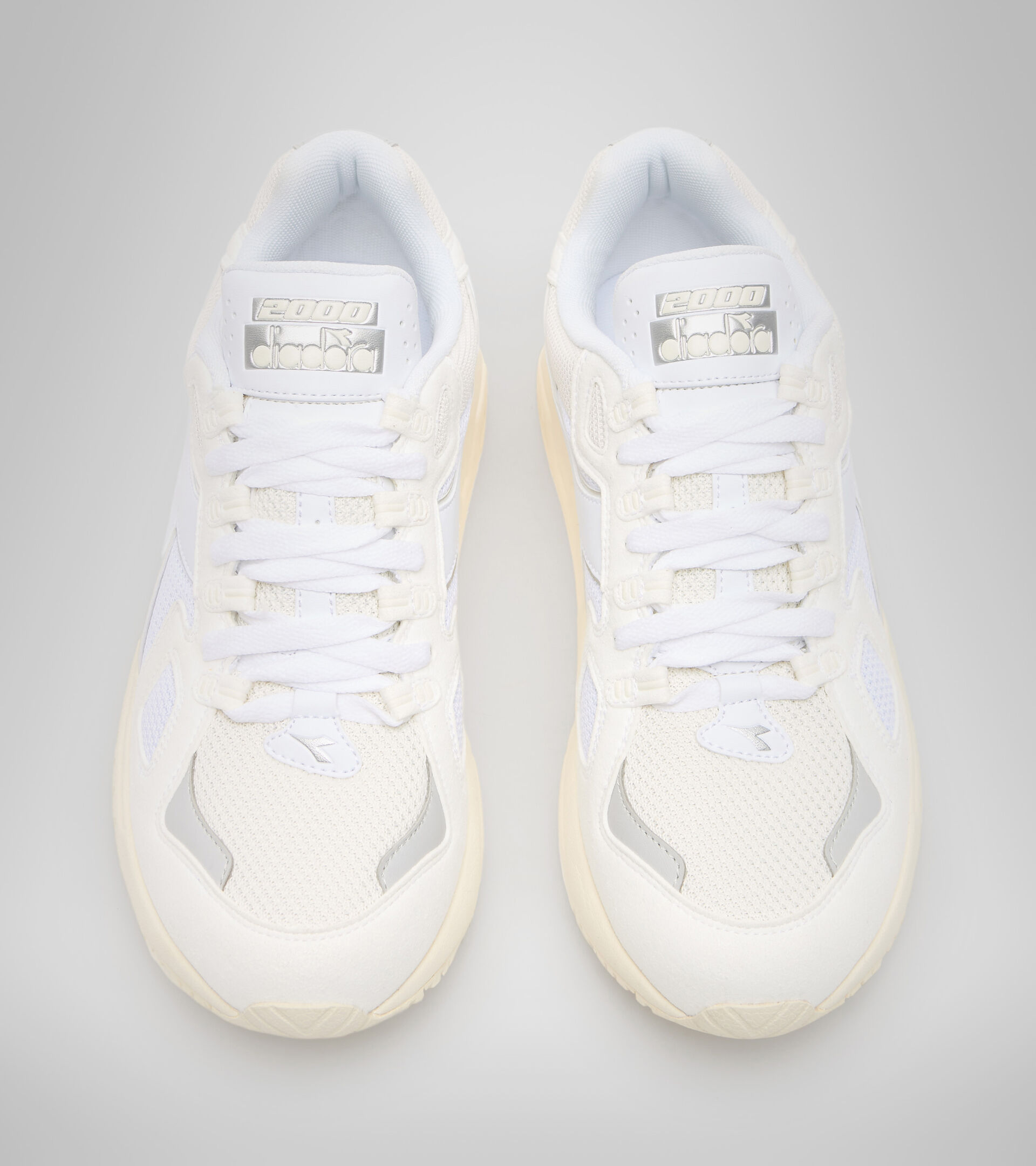 Sports shoe - Men MYTHOS SUEDE WHITE/WHITE/WHISPER WHITE - Diadora