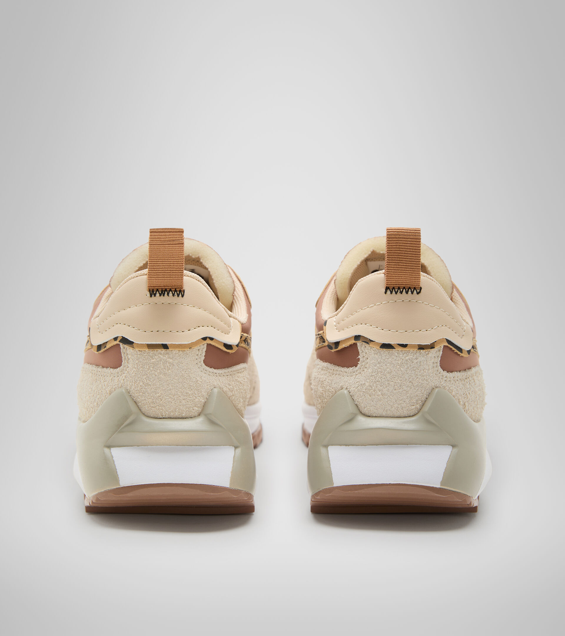 Sports shoes - Women JOLLY ANIMALIER BEAVER FUR/PARCHMENT - Diadora