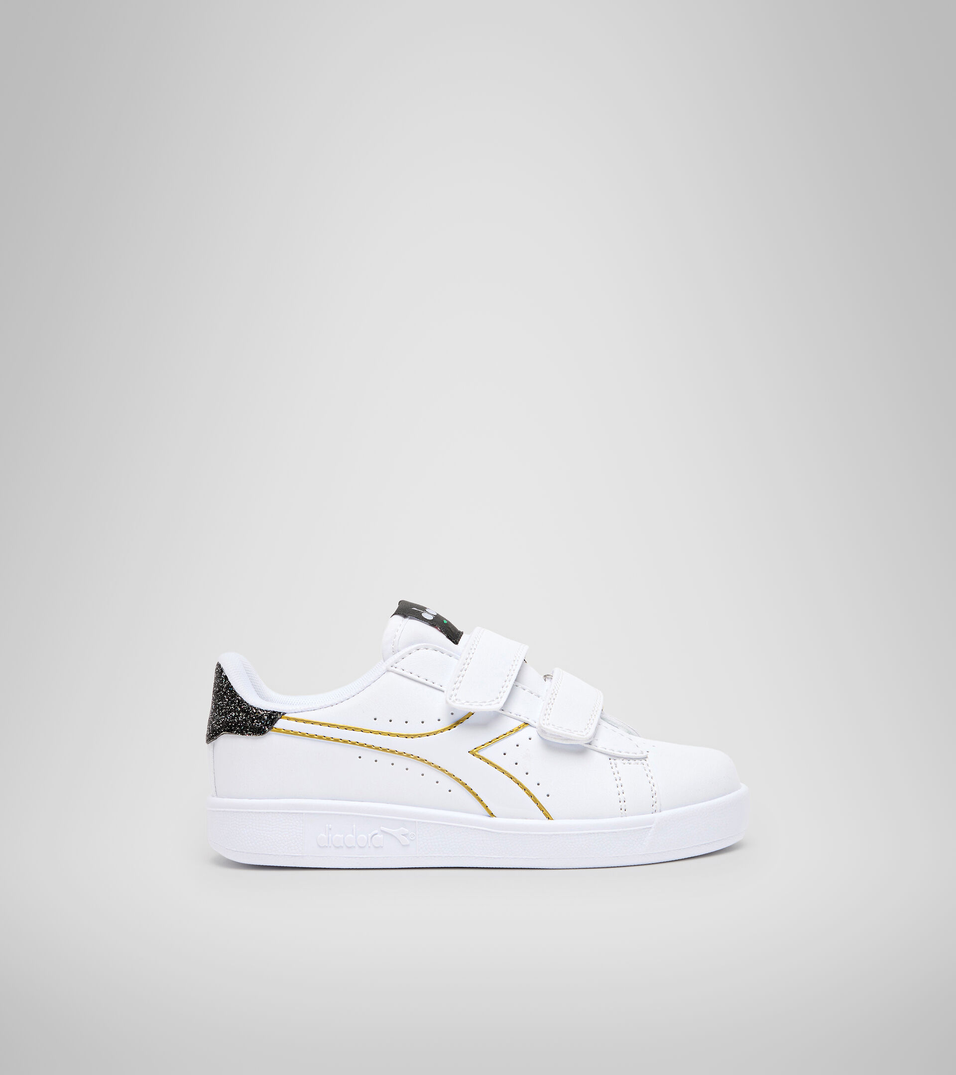 Sportschuh - Kinder 4-8 Jahre GAME P PS GIRL BIANCO/NERO/ORO - Diadora