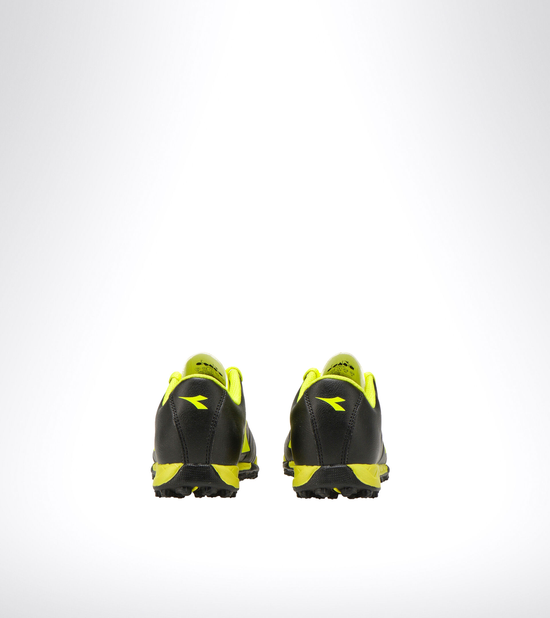 Hard ground and artificial turf football boot - Unisex kids PICHICHI 3 TF JR BLACK/FLUO YELLOW DIADORA - Diadora