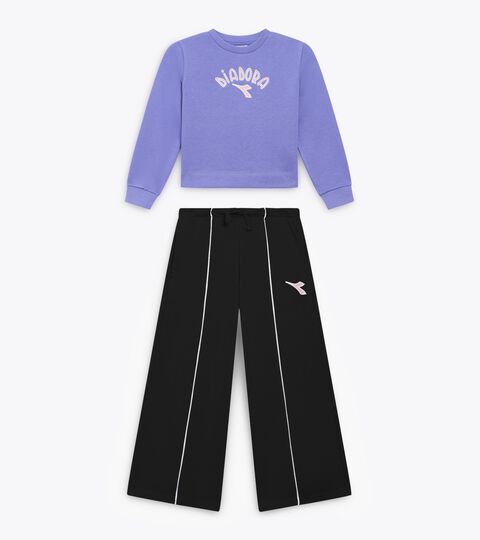 JG. TRACKSUIT (BR), IRIS FLOR Conjunto de chándal - Niña/Adolescente JG. TRACKSUIT (BR) IRIS FLOR - Diadora