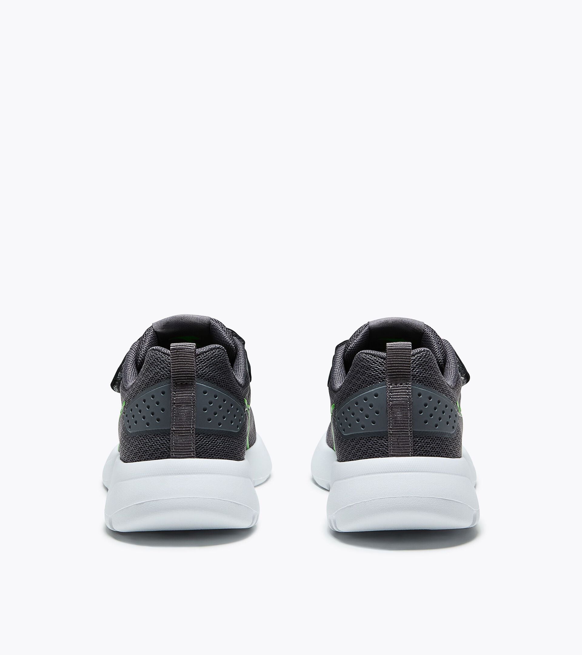 Running  shoe -  4-8  years old - Kids EVO RUN PS STEEL GRAY - Diadora