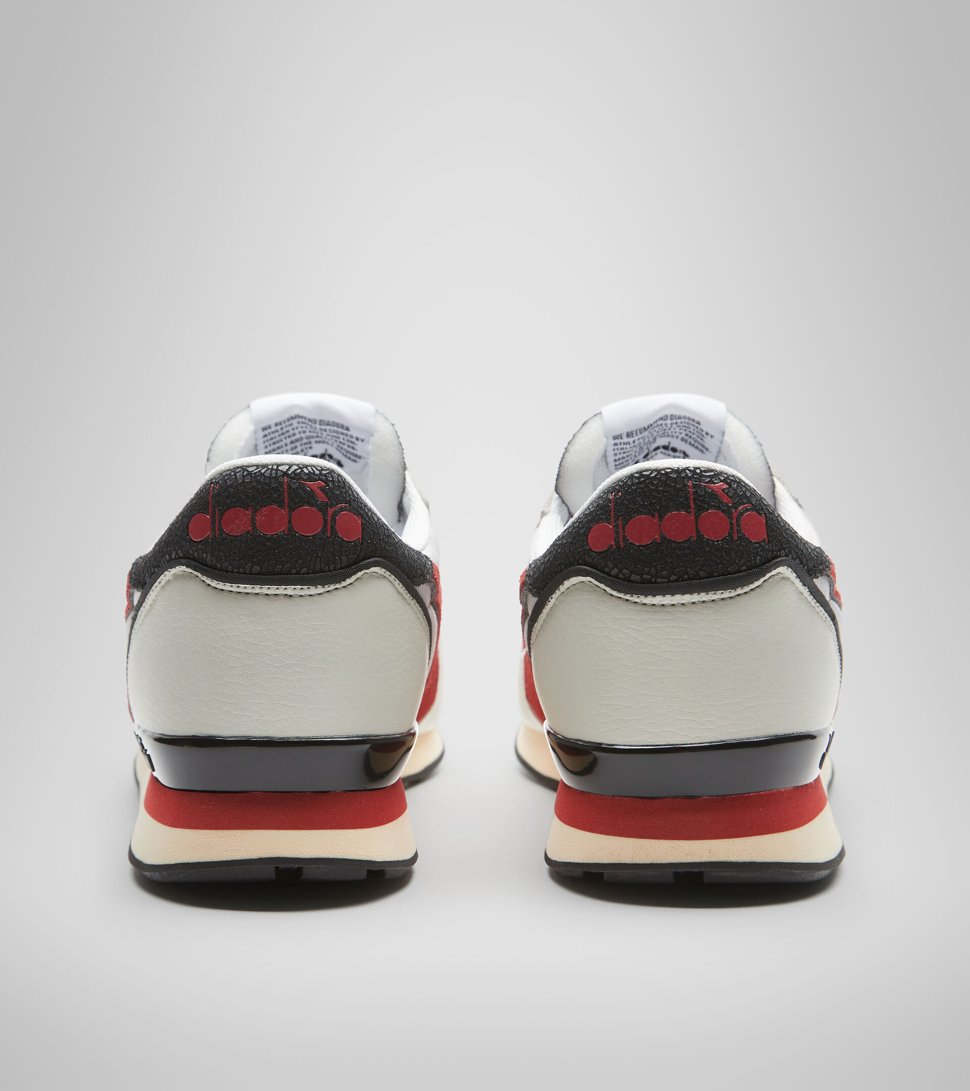Sports shoes - Men CAMARO ICONA LIGHT GREY/RED - Diadora