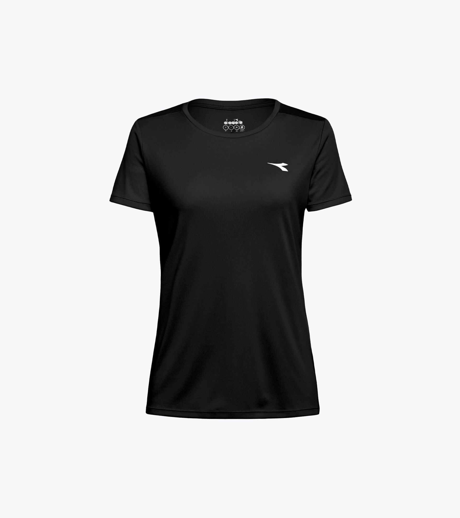 Sports t-shirt - Women RUN SS T-SHIRT W BLACK - Diadora