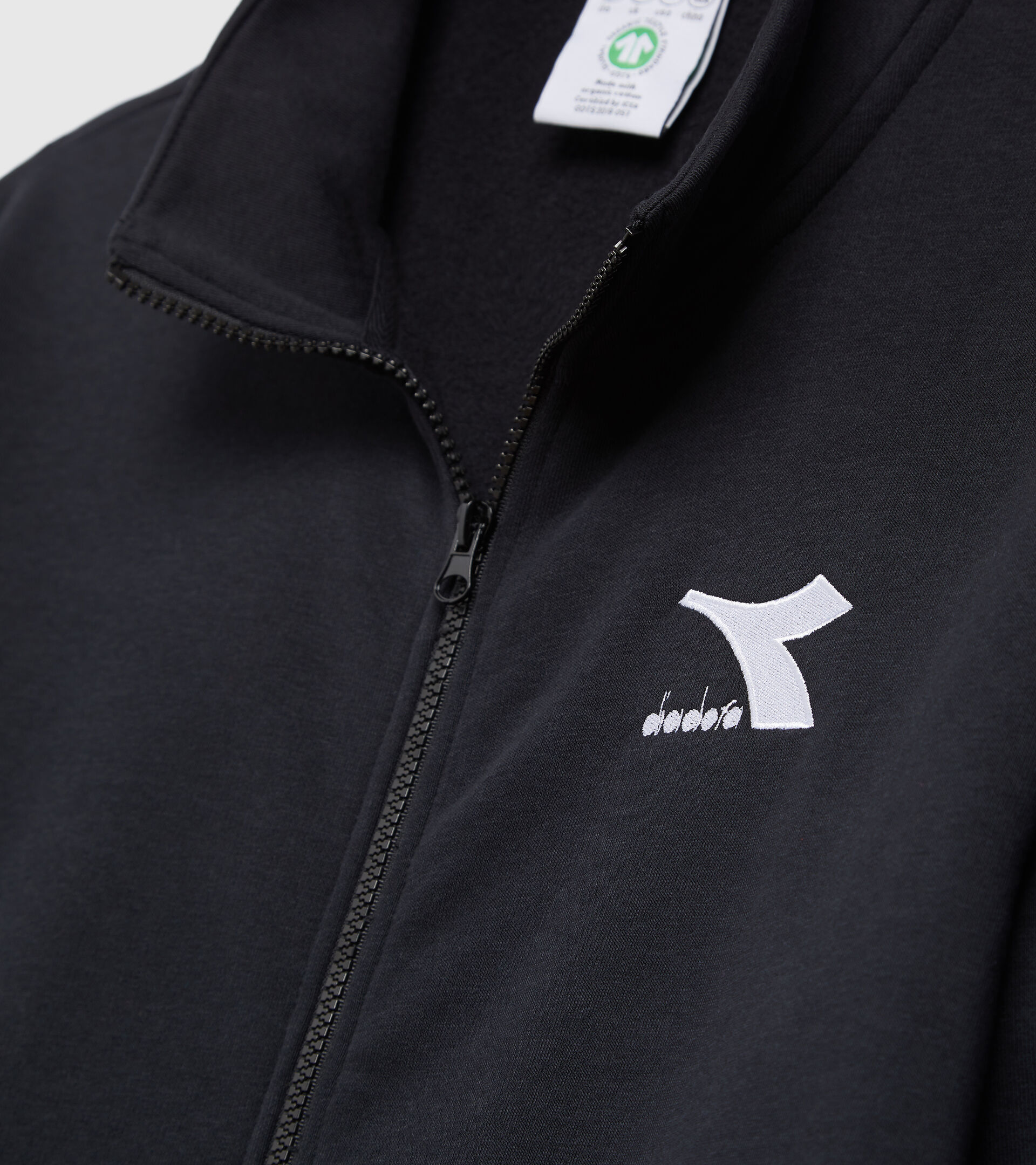 Crew-neck sweatshirt - Men SWEAT FZ CORE BLACK - Diadora