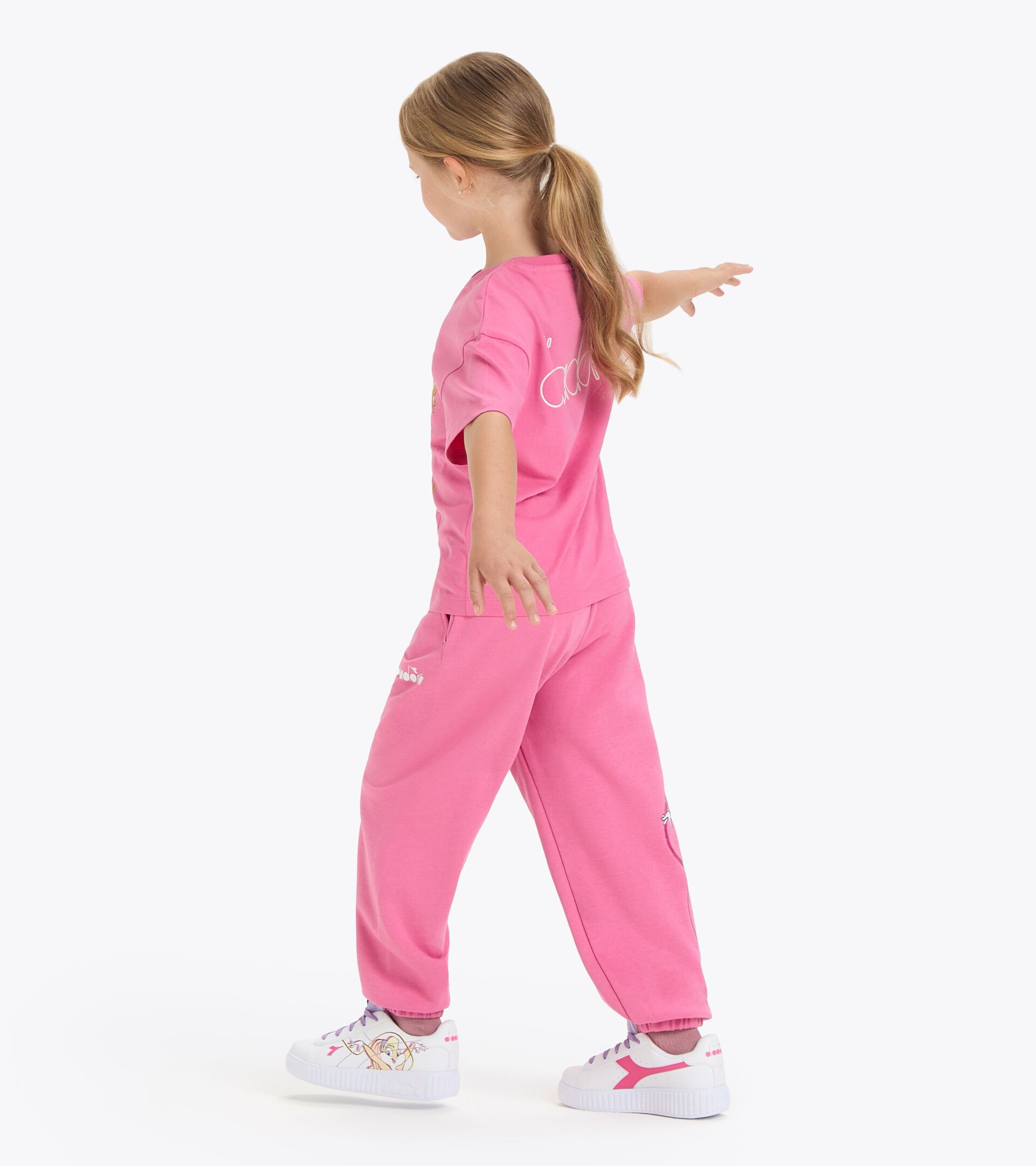 Looney Tunes sweatpants - Gender Neutral - Kids 
 JU.JOGGER PANT TEAM LT CHATEAU PINK - Diadora