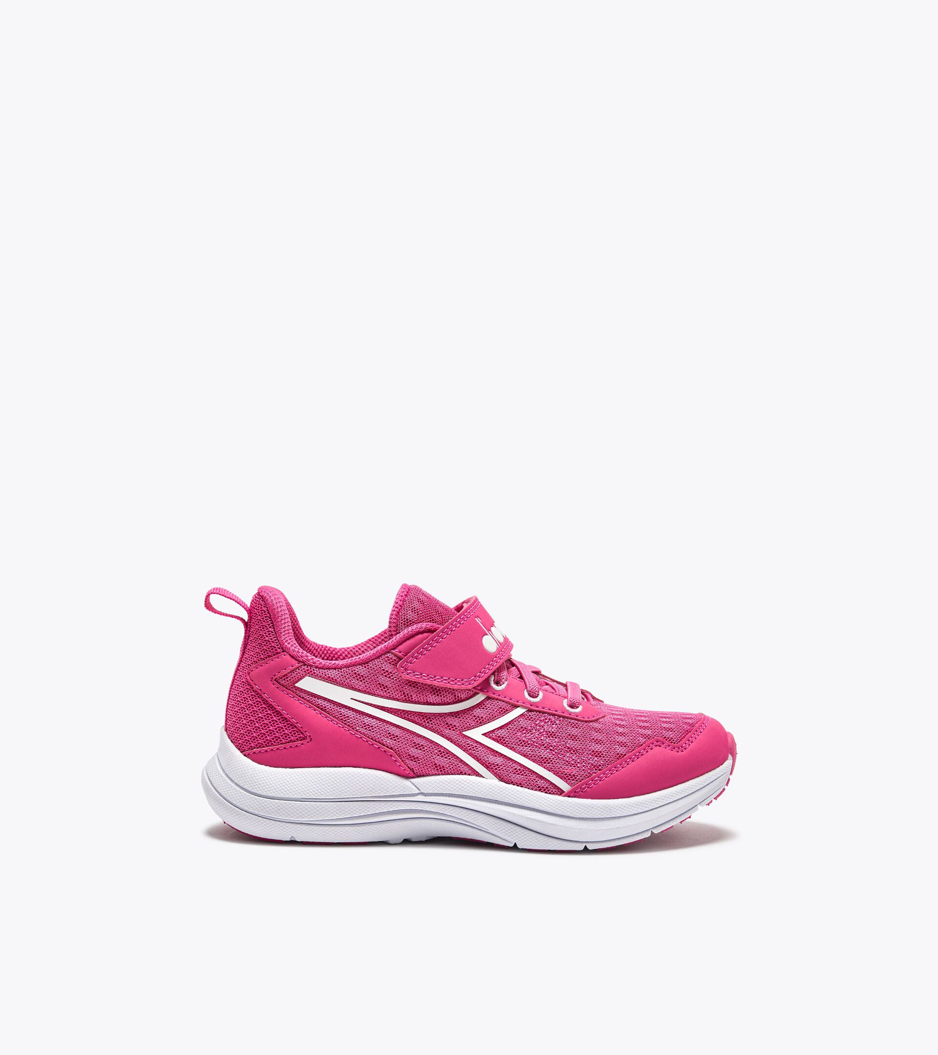 Laufschuhe - Doppelter Verschluss - Mädchen/Jungen und Teenager SNIPE 2 JR APRIKOSE SORBET/WEISS - Diadora