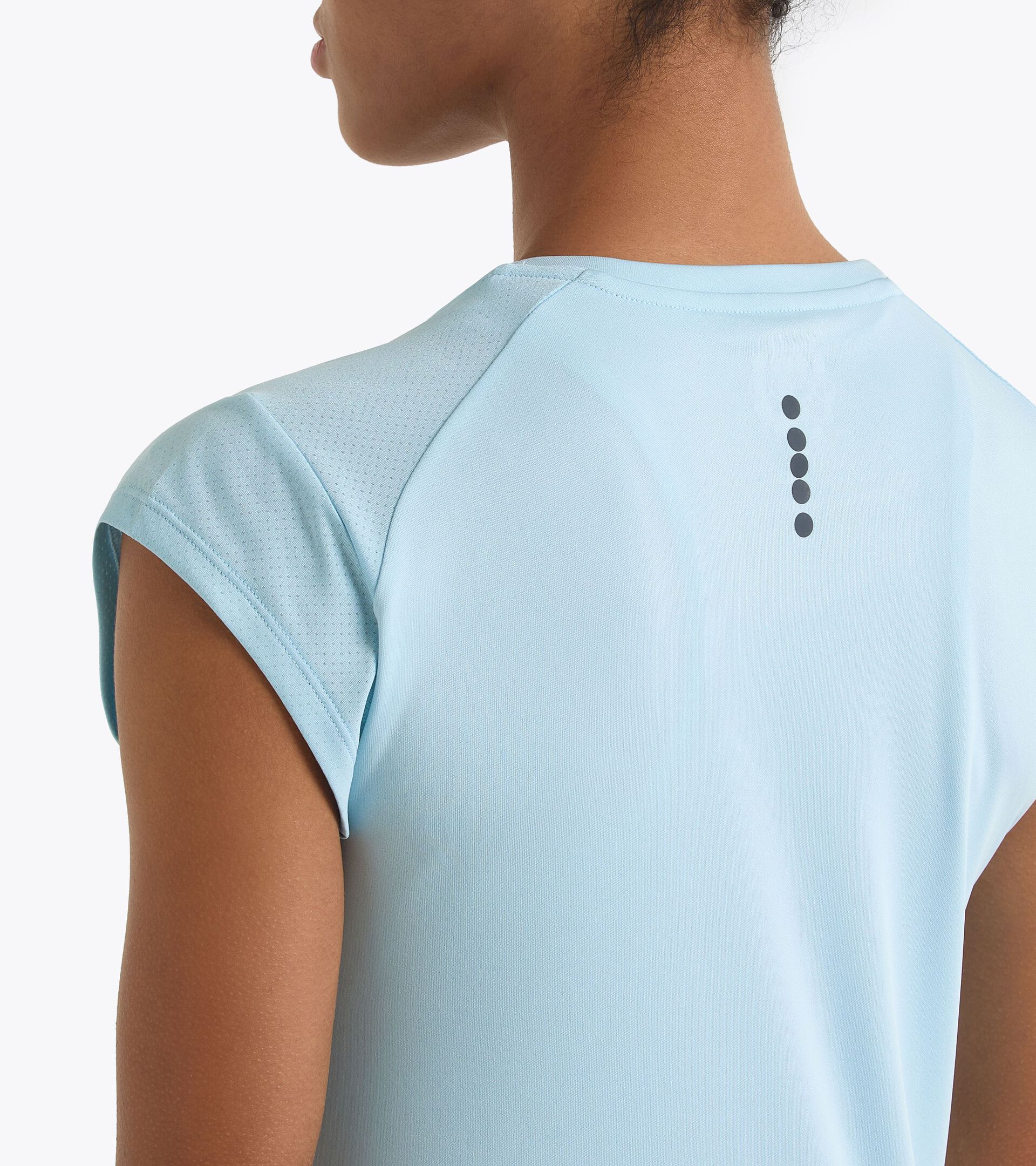 null L. SS T-SHIRT TENNIS CORYDALIS BLUE - Diadora