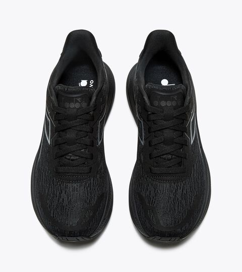 Running shoe - Comfort and stability - Women&rsquo;s NUCLEO 2 W BLACK/BLACK - Diadora