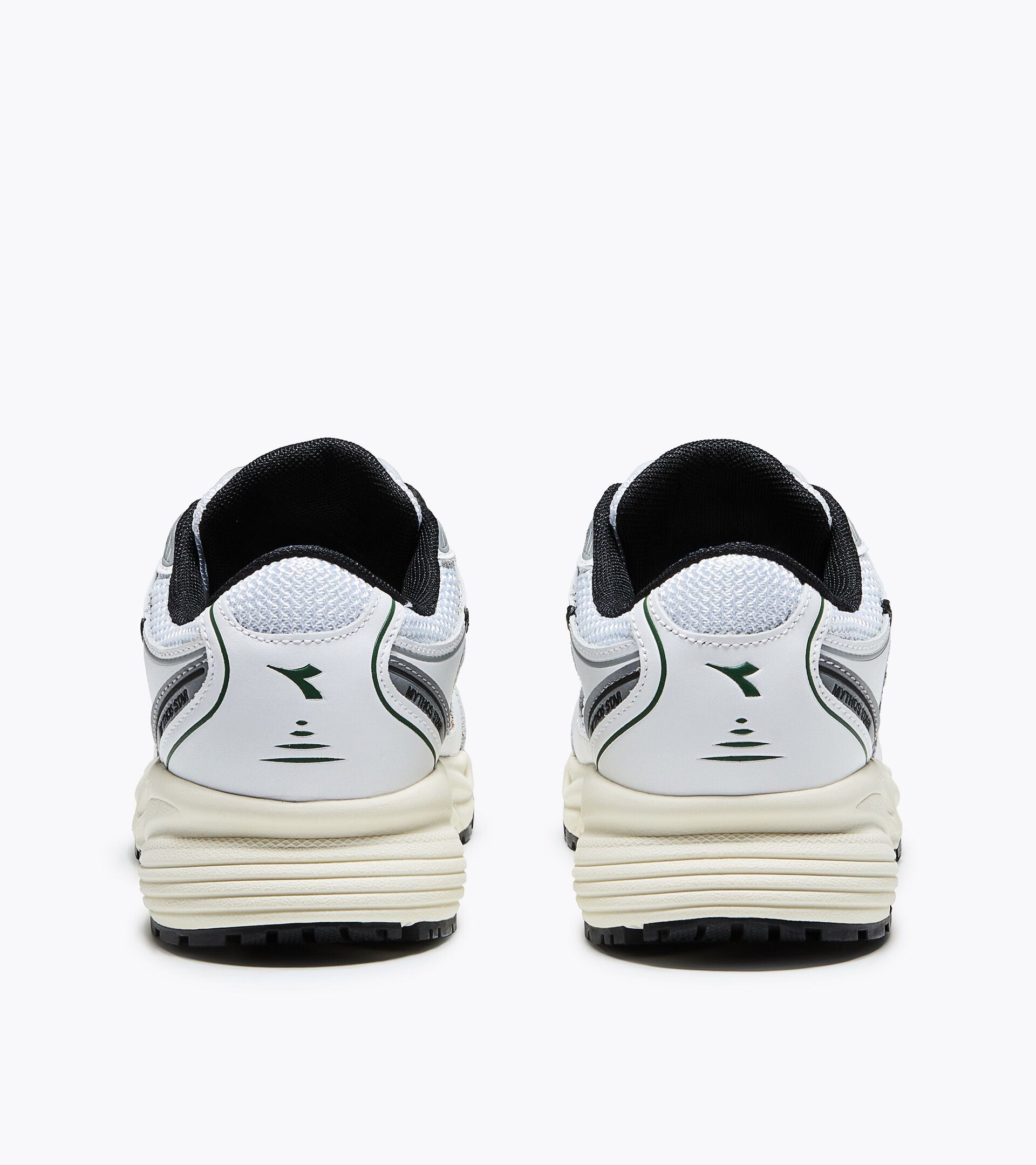Leather Sneaker - All-gender MYTHOS STAR LEA WHITE/WHITE/GREENER PASTURES - Diadora