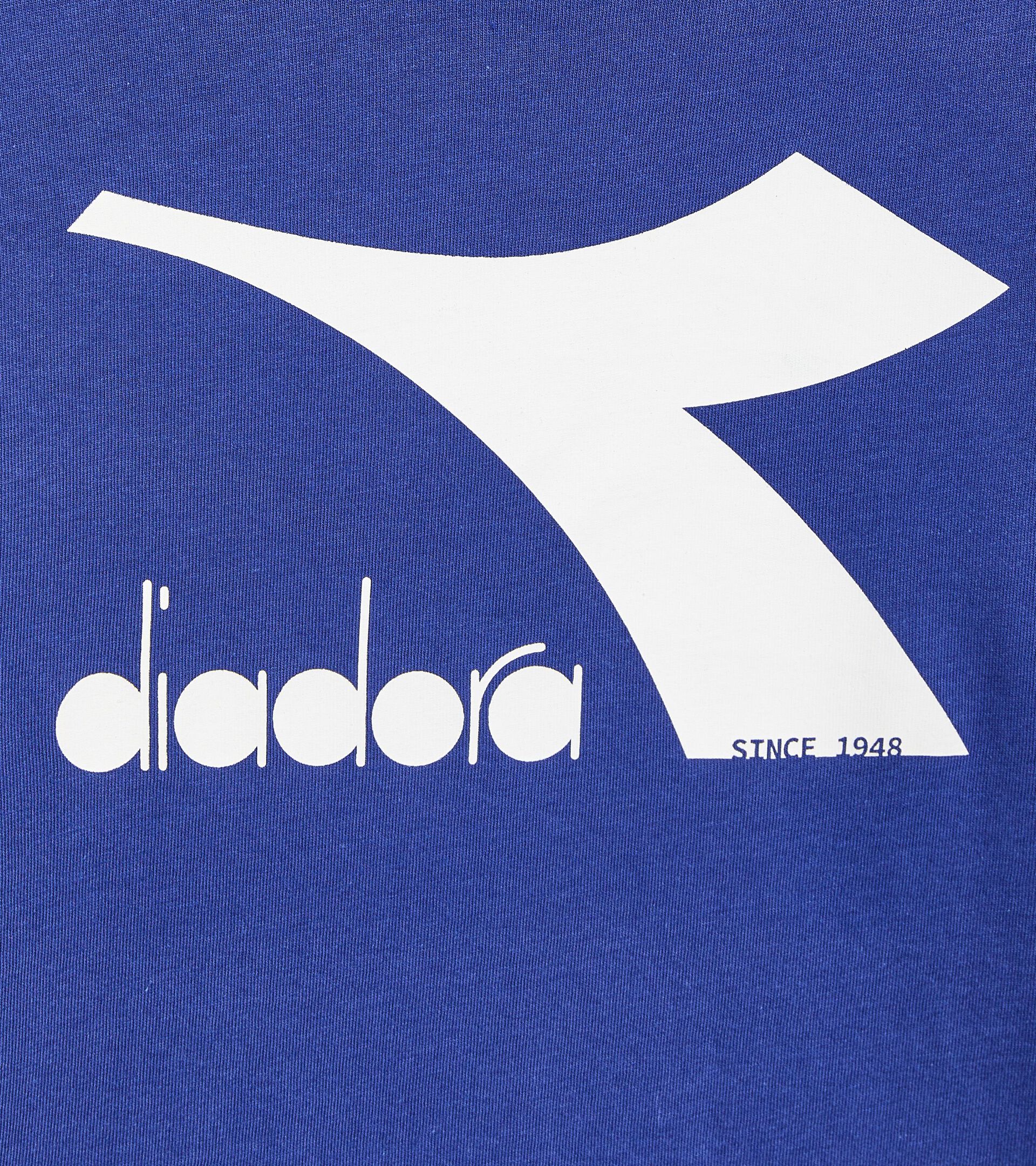 T-shirt à manches longues - Enfants JU. T-SHIRT LS CORE SURFER SUR LE WEB BLEU - Diadora