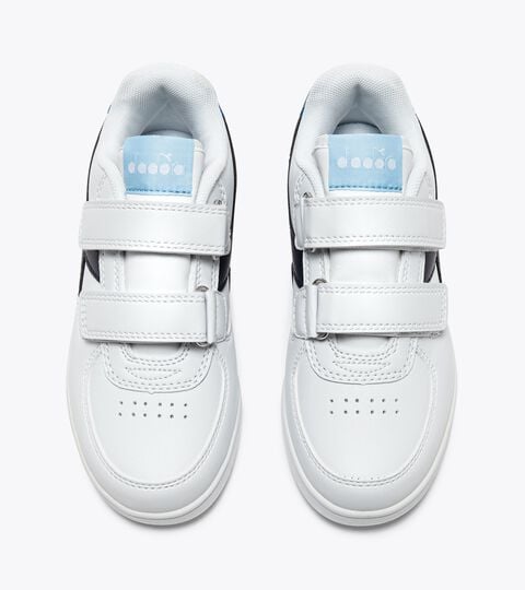 Chaussures de sport - Gar&ccedil;on 4-8 ans RAPTOR LOW PS BLANC/BLAU ECOLE NAVALE - Diadora