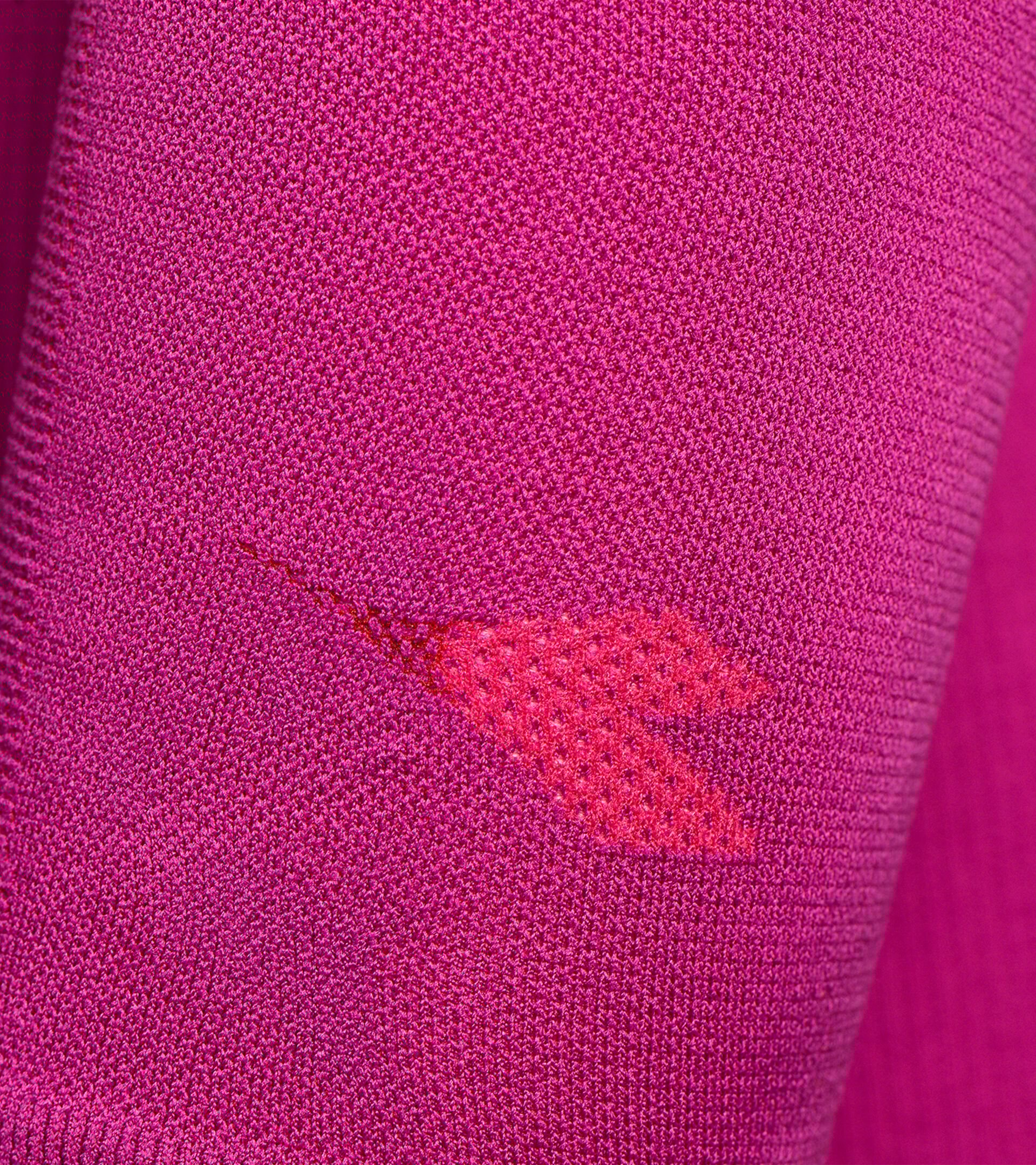 Long-sleeved training t-shirt - Women L. TURTLE NECK ACT VIOLET RASPBERRY - Diadora