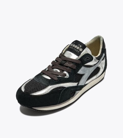 Heritage Leather Sneaker - Low Profile - All-gender EQUIPE REVENGE SW WN BLACK - Diadora