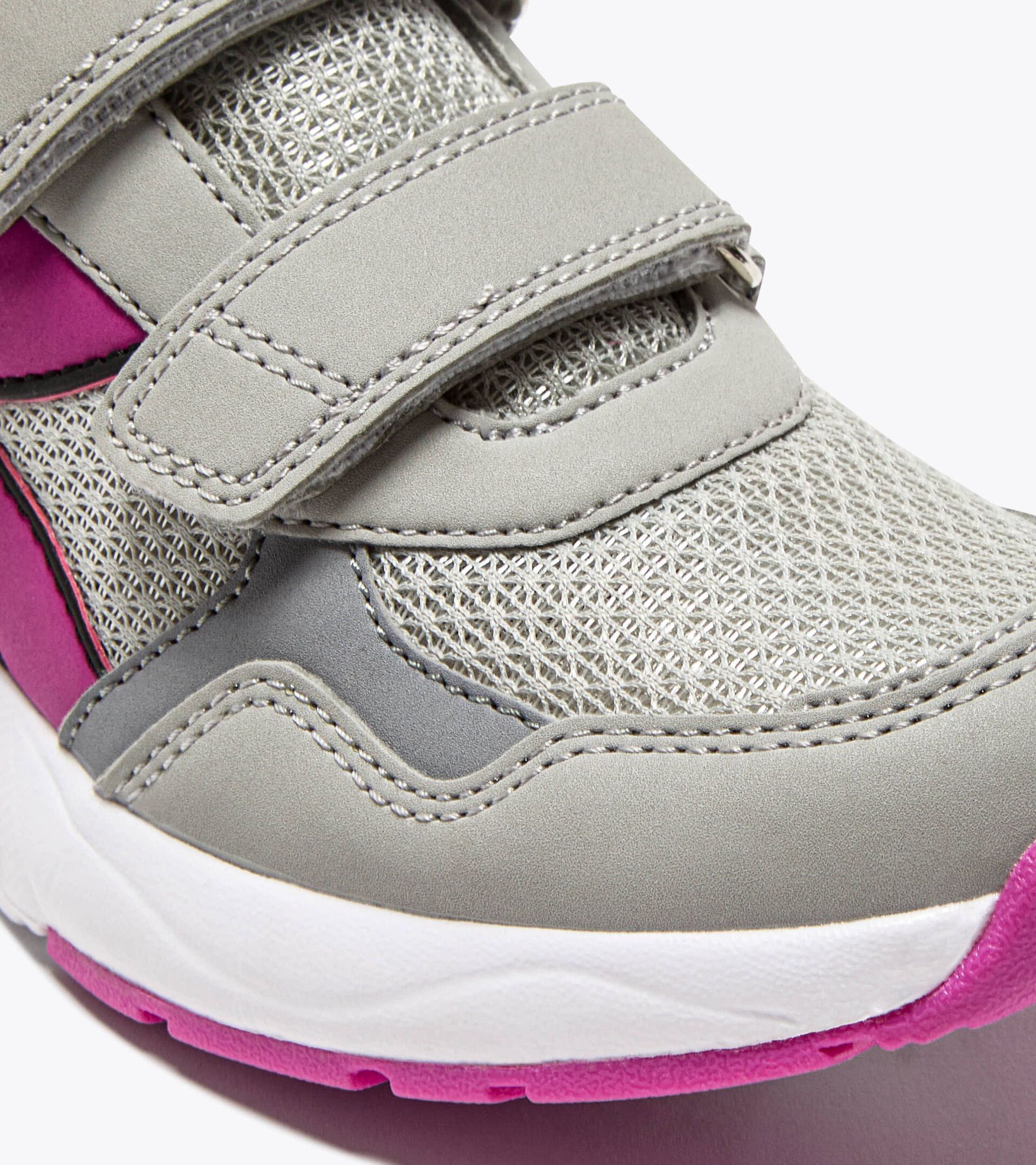 Laufschuh Junior - Für alle Geschlechter FALCON 5 JR V SILBER DD/ROSE VIOLETT - Diadora