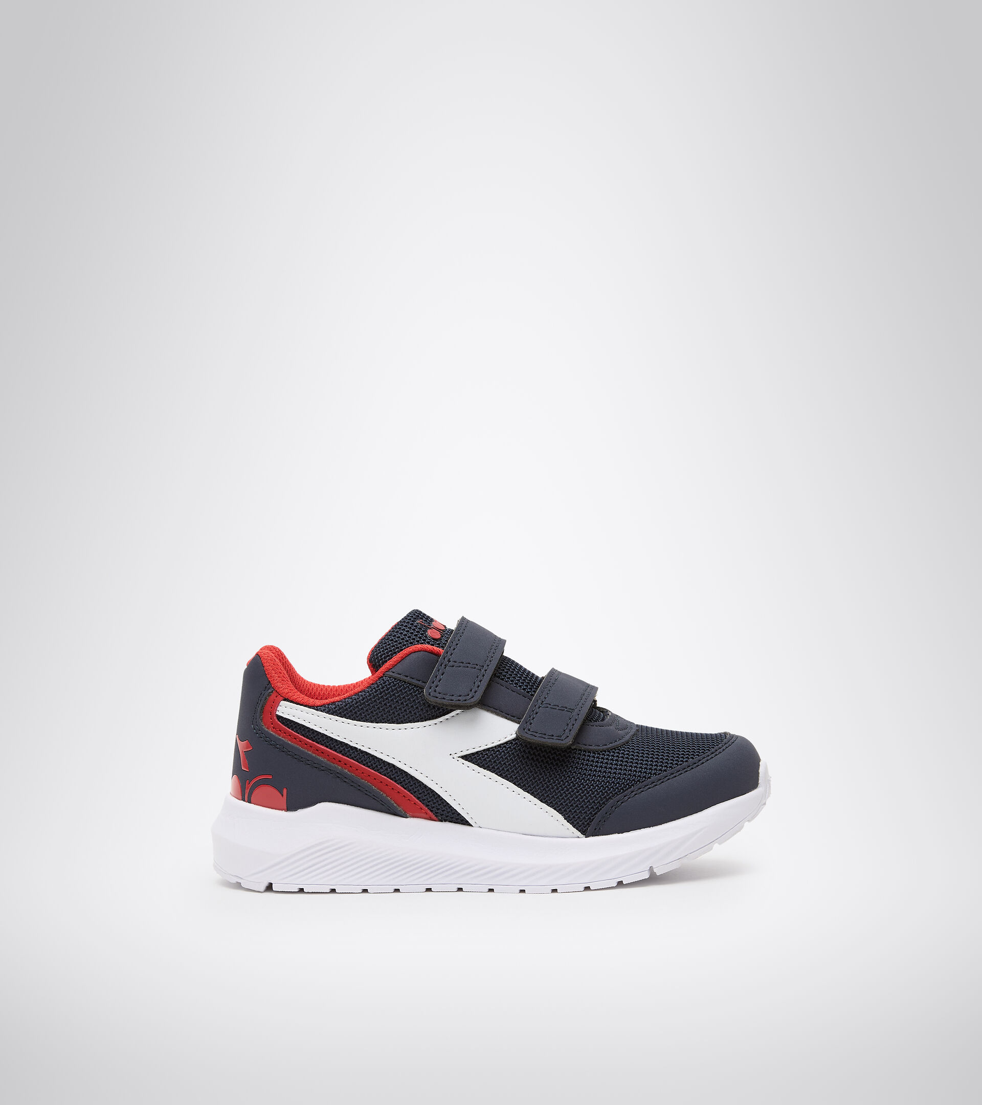 Running shoe - Kids FALCON JR V CLASSIC NAVY/DARK RED - Diadora