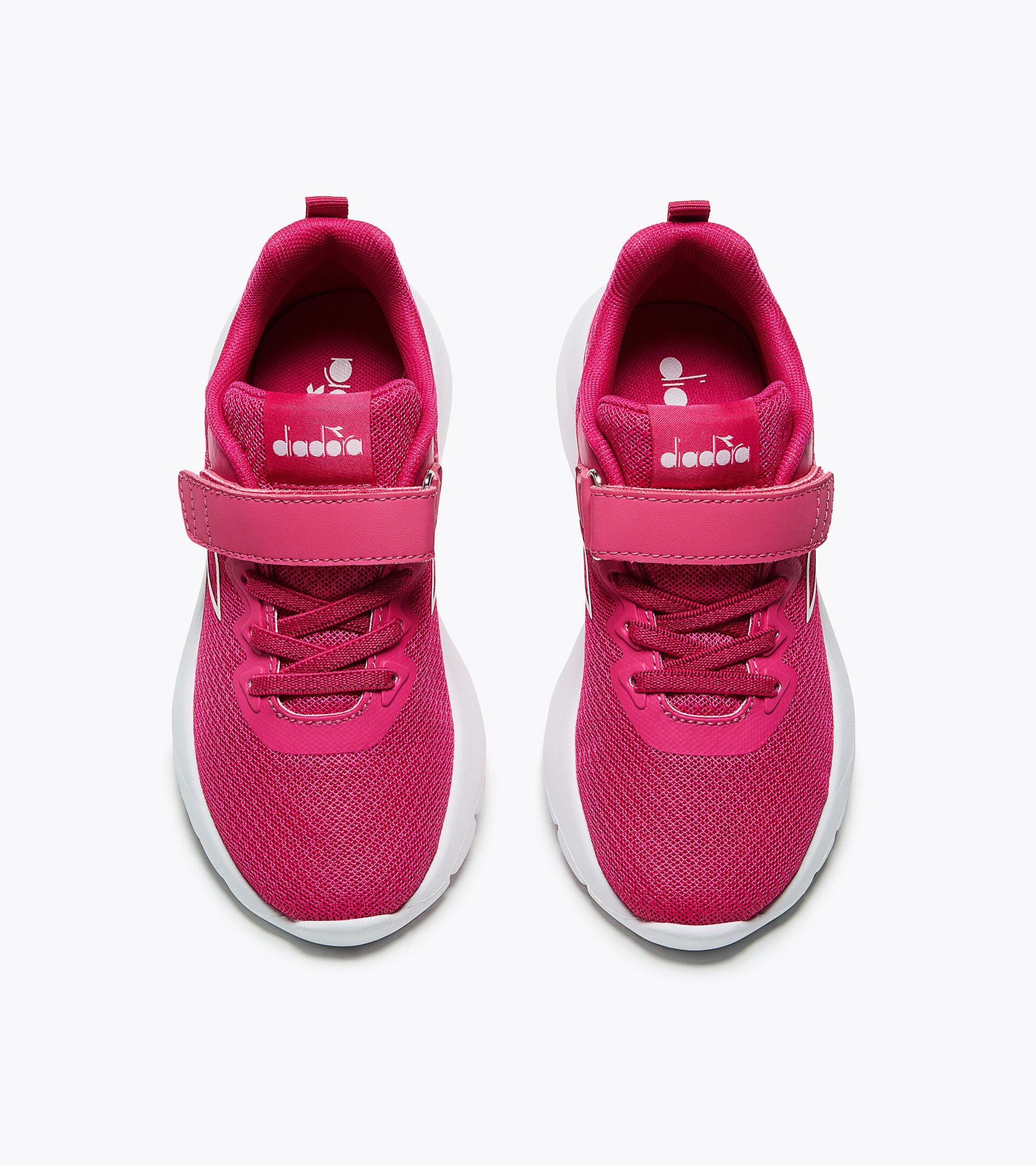 Running  shoe -  4-8  years old - Kids EVO RUN PS SHOCKING PINK - Diadora