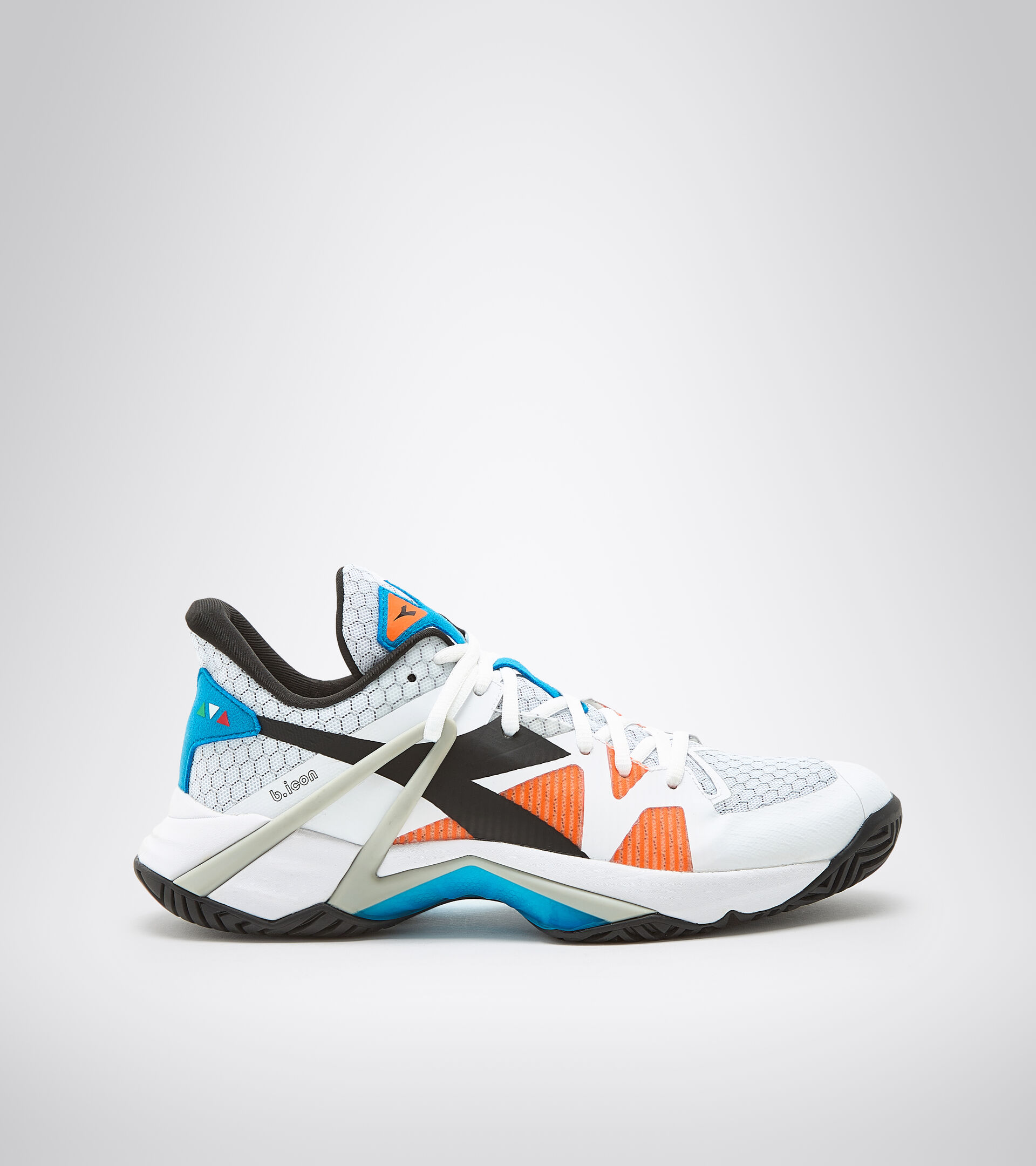 Tennis shoes - Men B.ICON AG WHITE/BLACK/BLUE JEWEL - Diadora