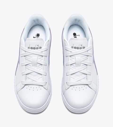 GAME STEP PS 2.0, WHITE/COSMIC VIOLET Sports shoes - Kids - 4-8 years GAME STEP PS 2.0 WHITE/COSMIC VIOLET - Diadora