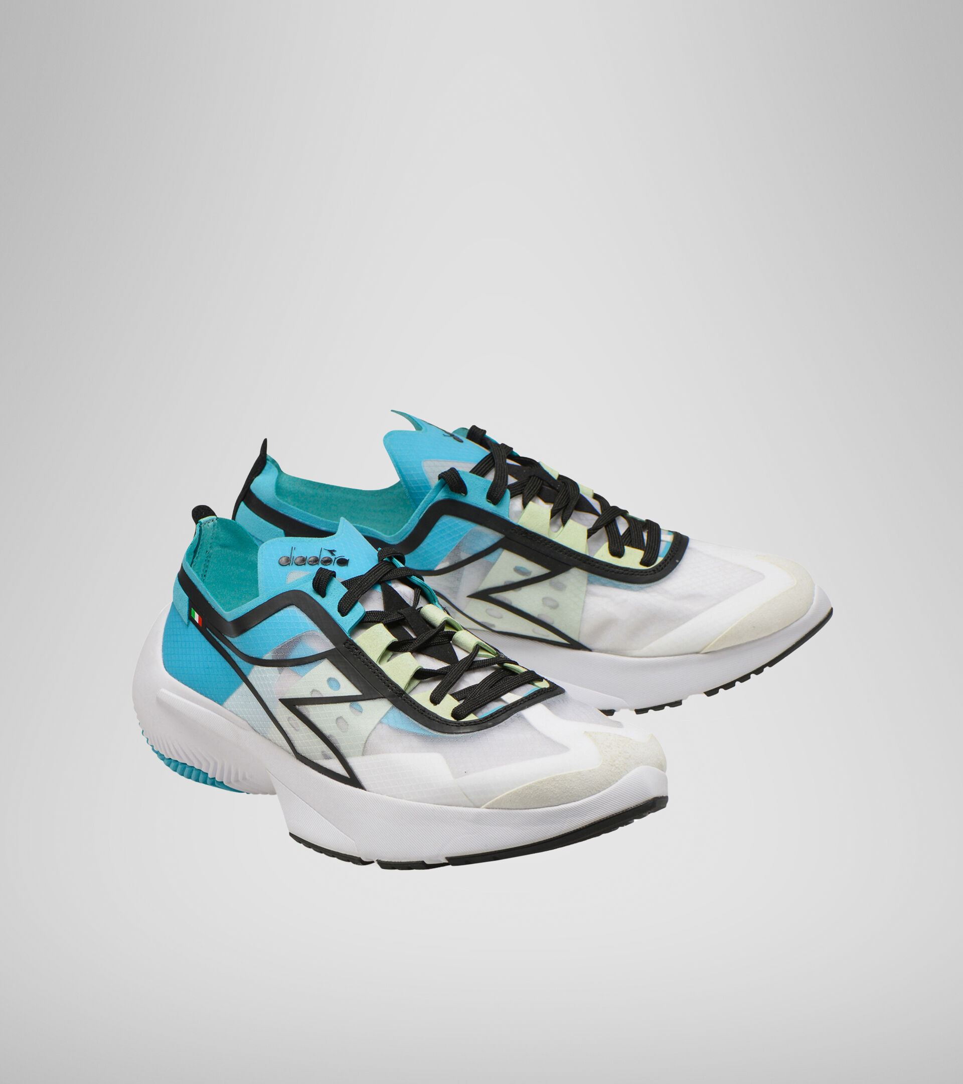 Footwear Sportswear UNISEX URBAN EQUIPE BLANCO/VERDE PASTEL Diadora