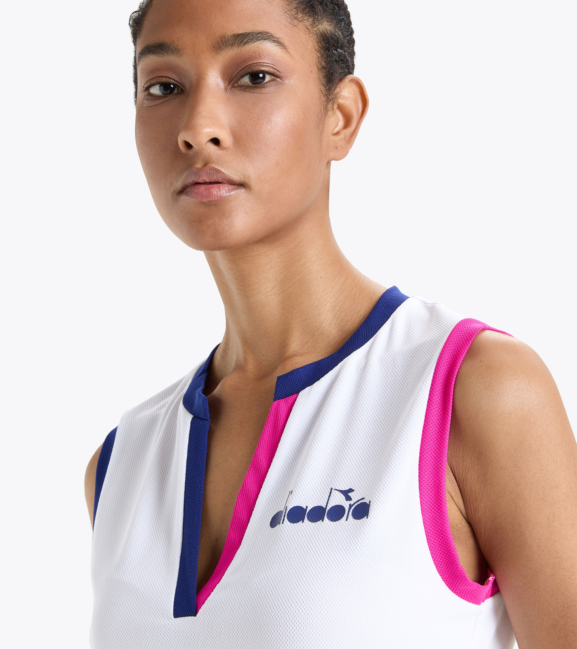 Tennis-Tank-Top - Damen L. TANK ICON STRAHLEND WEISSE - Diadora