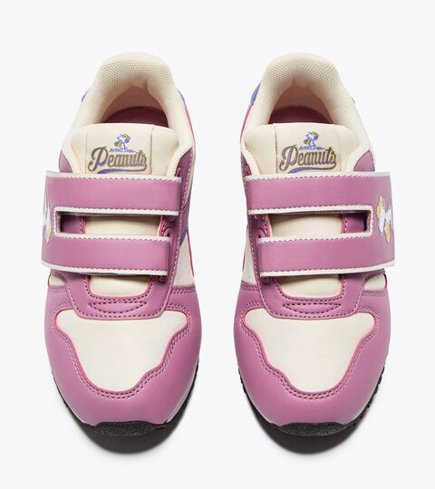 K-RUN SNOOPY PS, PINK MAUVE ORCHID Peanuts running shoe - 4-8 years old - Kids K-RUN SNOOPY PS PINK MAUVE ORCHID - Diadora