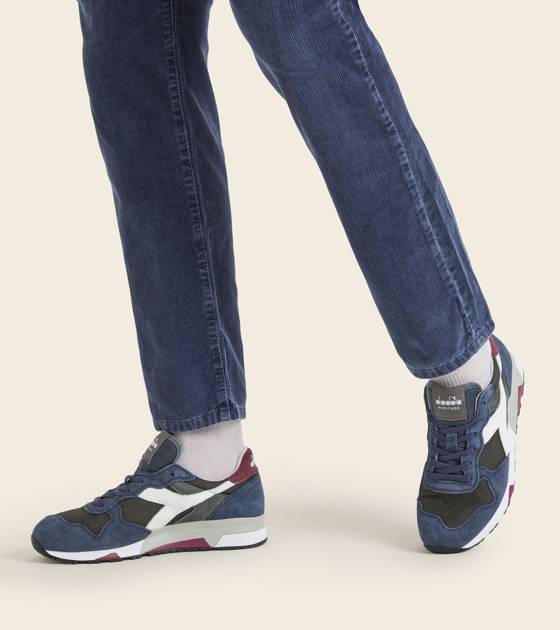 Heritage shoe - Men TRIDENT 90 RIPSTOP FOREST NIGHT - Diadora