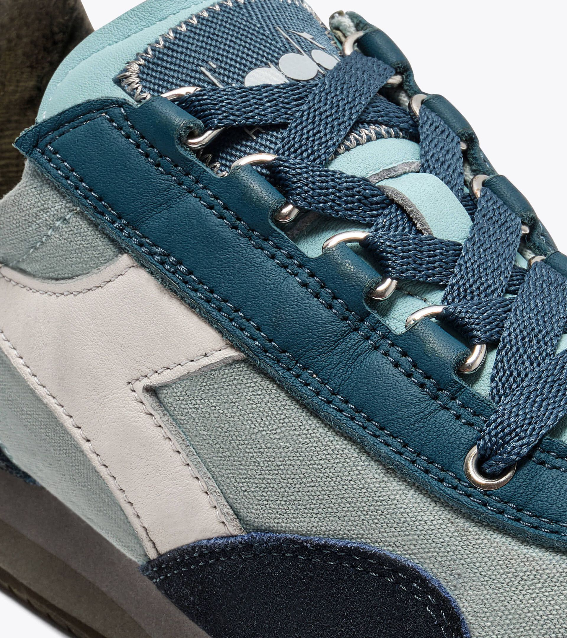 Low-profile Heritage sneaker - All-gender EQUIPE DIRTY SW EVO SKY-BLUE PLUME - Diadora