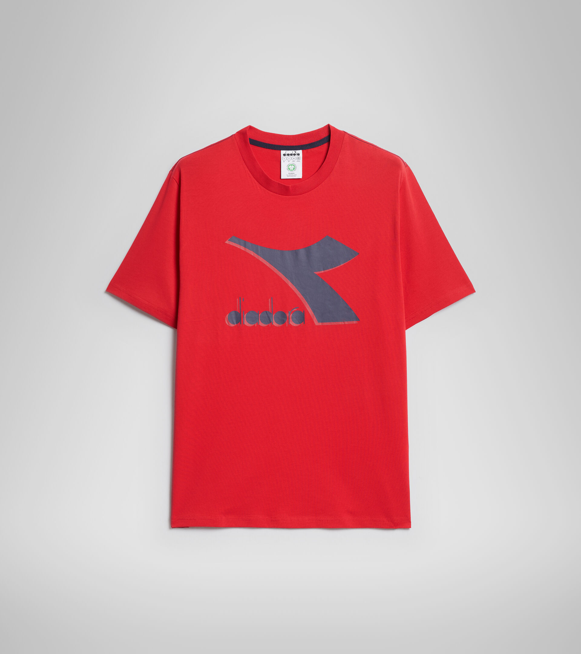 T-shirt - Men T-SHIRT SS SHIELD TANGO RED - Diadora