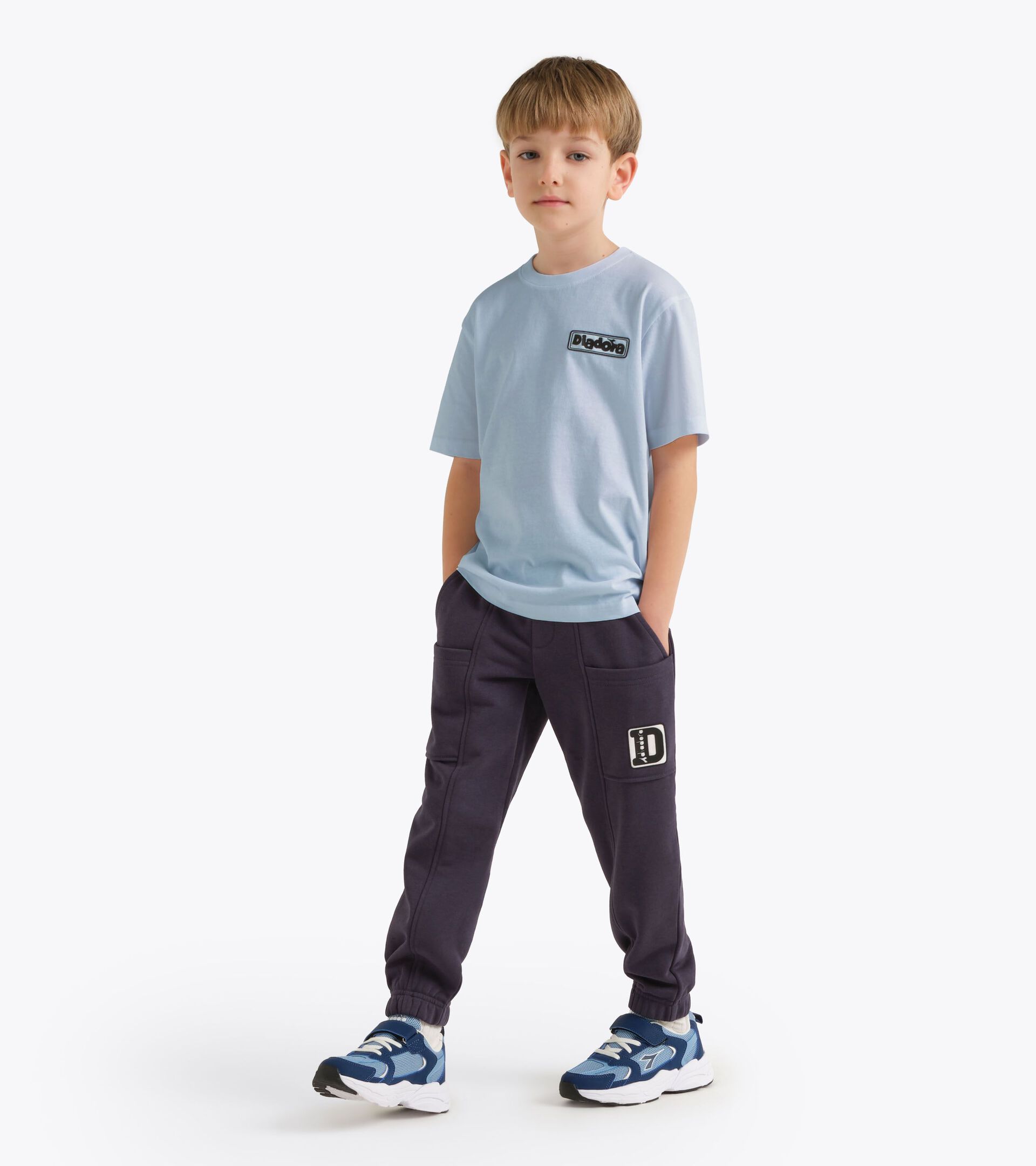 Camiseta de algod&oacute;n - Ni&ntilde;o
 JB. T-SHIRT SS ESS. SPORTS SL RUTA AEREA - Diadora