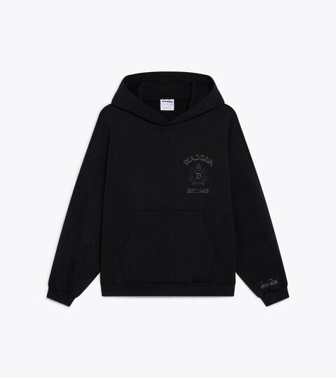 Sweatshirt mit Kapuze - Komfort - Damen L. HOODIE AVENUE LAB ANTHRAZIT - Diadora