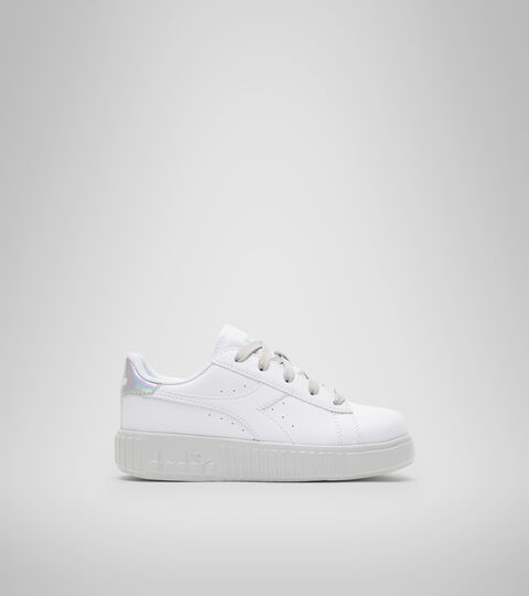 Sports shoes - Kids 4-8 years GAME STEP PS WHITE /ALUMINUM - Diadora
