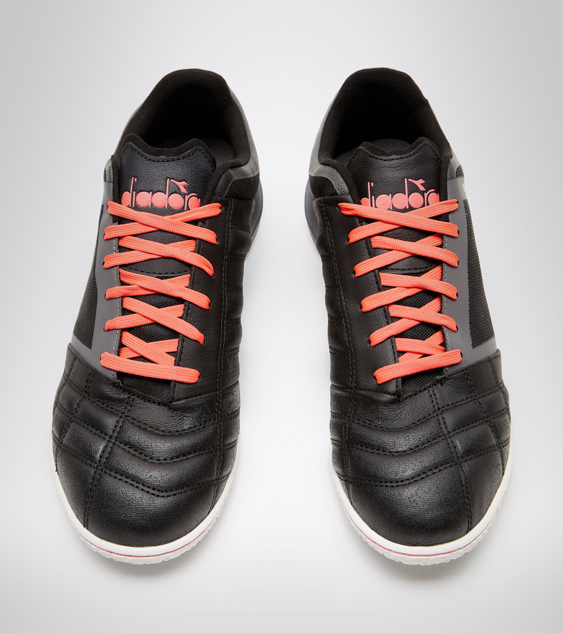 Futsal boot - Specific outsole for indoor grounds BRASIL SALA ID BLACK/RED FLUO - Diadora