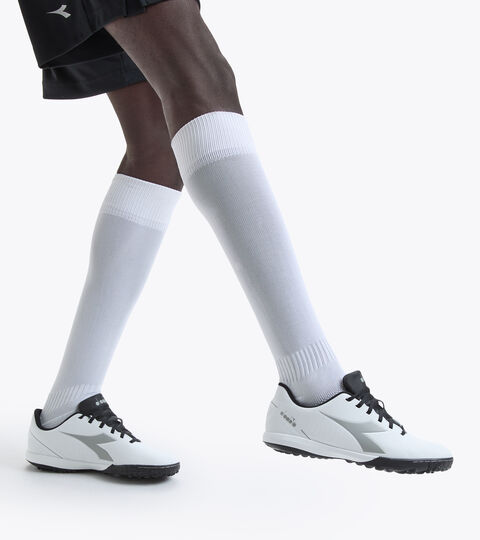 PICHICHI 5 TFR, WHITE/COOL GRAY/BLACK Futsal boot - Specific outsole for synthetic/hard grounds PICHICHI 5 TFR WHITE/COOL GRAY/BLACK - Diadora