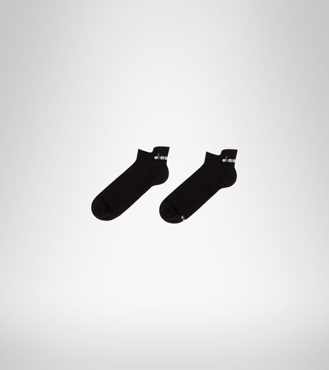 Chaussettes de Running - Unisexe LIGHTWEIGHT QUARTER SOCKS NOIR - Diadora