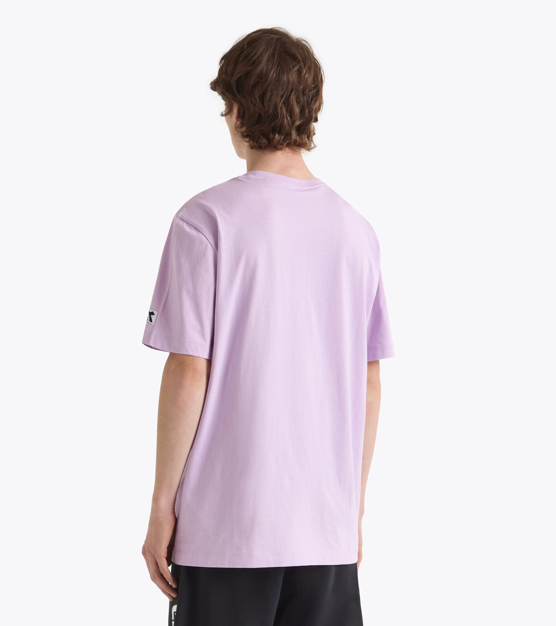T-shirt - All-gender T-SHIRT SS ATHL. LOGO WING VIOLET - Diadora