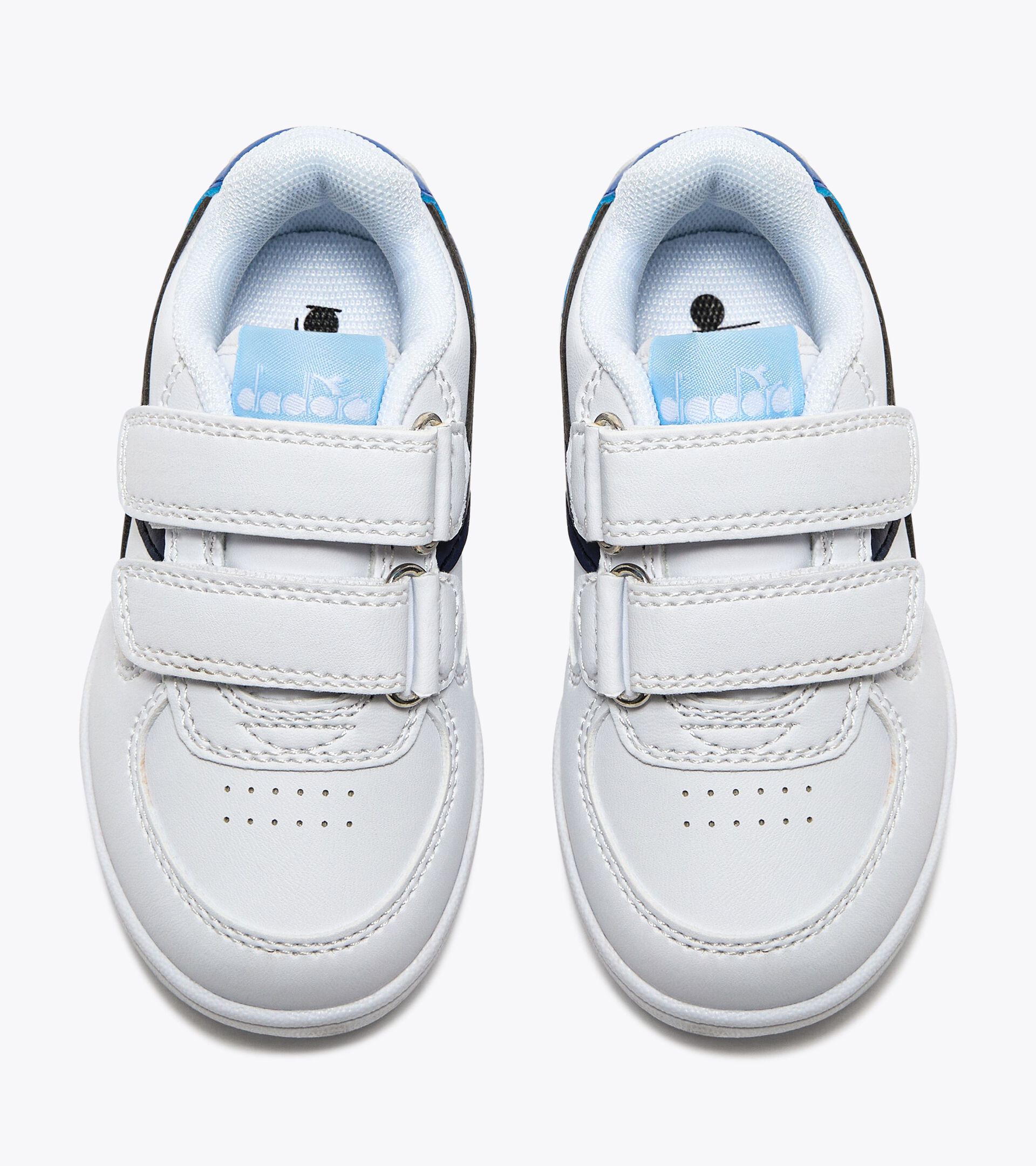 Sports shoes - Toddlers 1-4 years RAPTOR LOW TD WHITE/NAVAL ACADEMY - Diadora