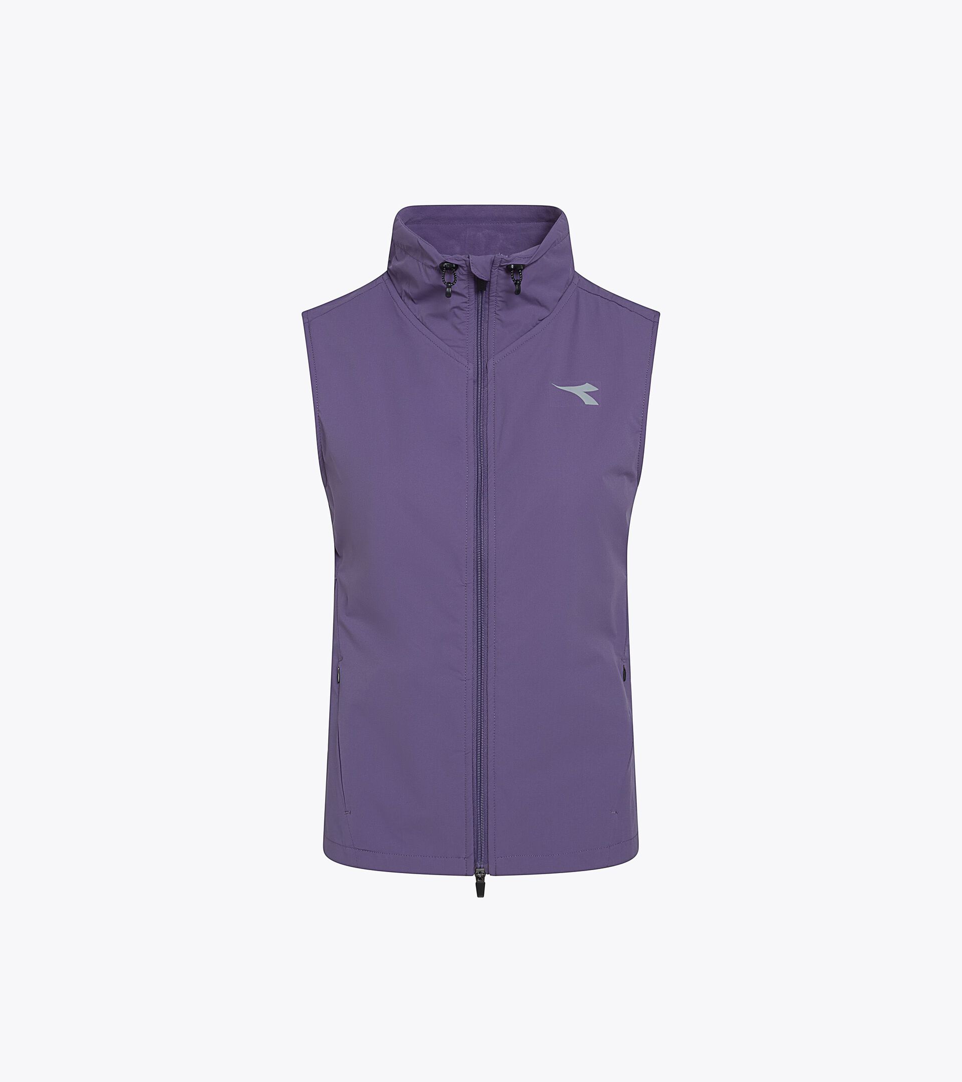 Wattierte Running-Weste - Running Winter Protection - Damen L. PADDED VEST WINTER TRAUBENKOMPOTT - Diadora
