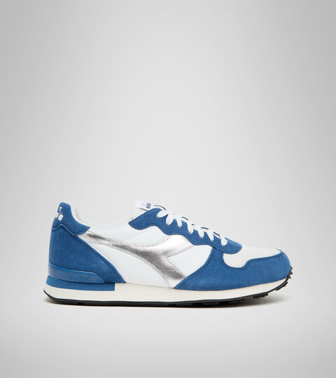 Sports shoe - Unisex CAMARO METAL WHITE/DUTCH BLUE - Diadora