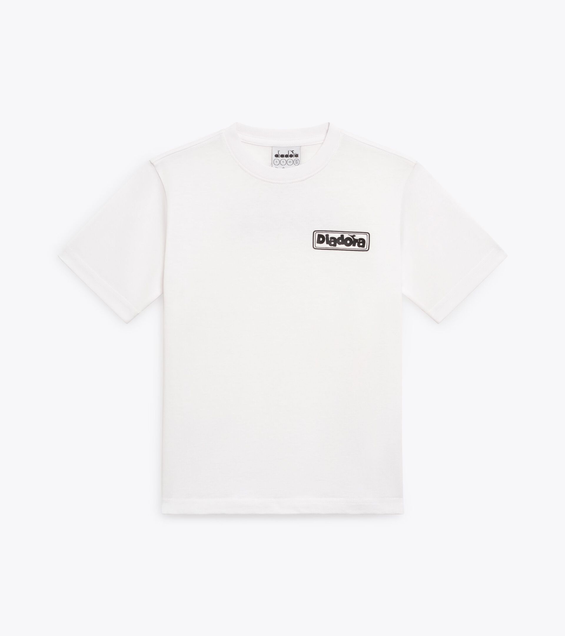 Cotton t-shirt - Boy
 JB. T-SHIRT SS ESS. SPORTS SL OPTICAL WHITE - Diadora
